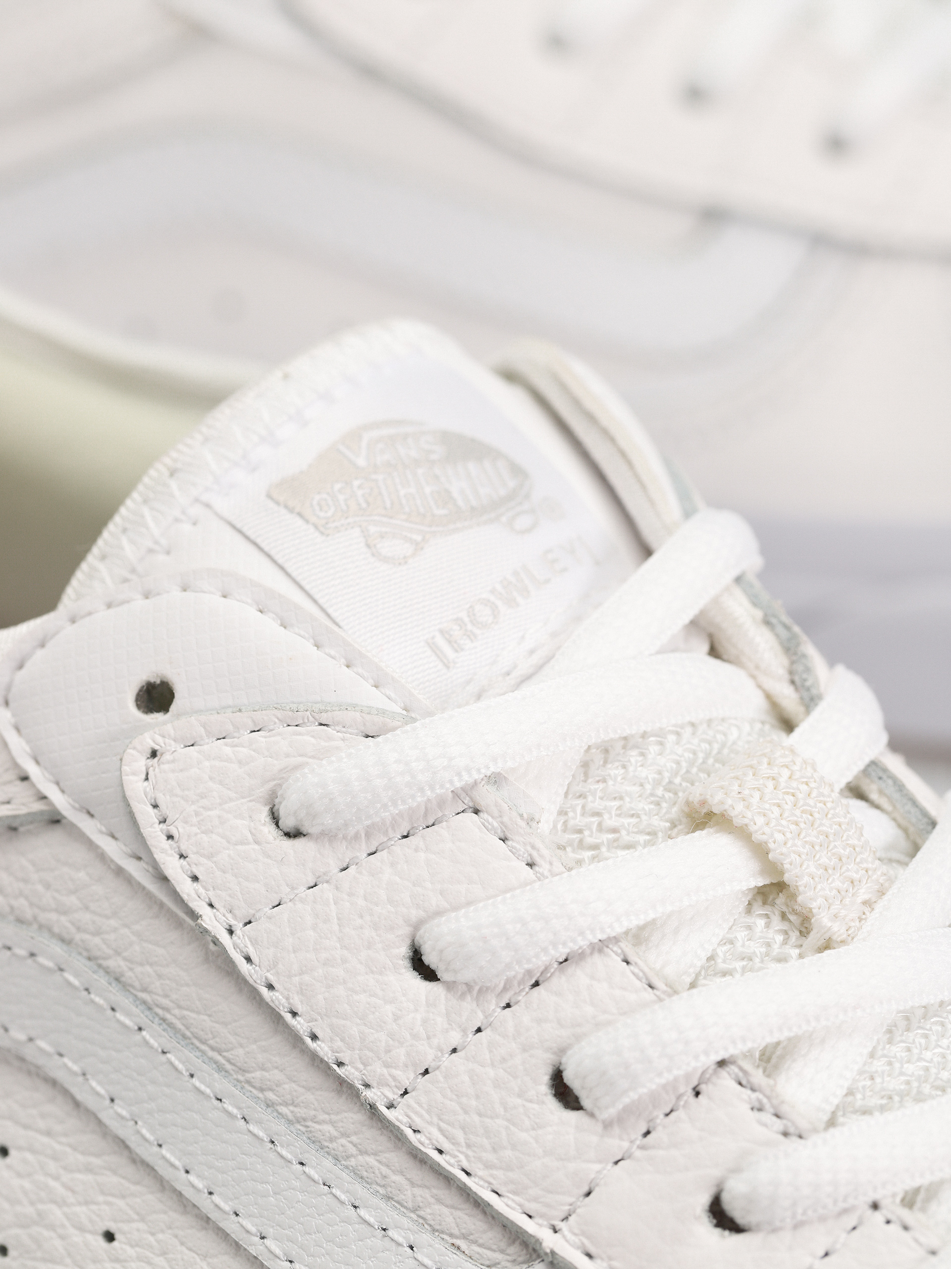 Topánky Vans Skate Rowley (leather white/white)