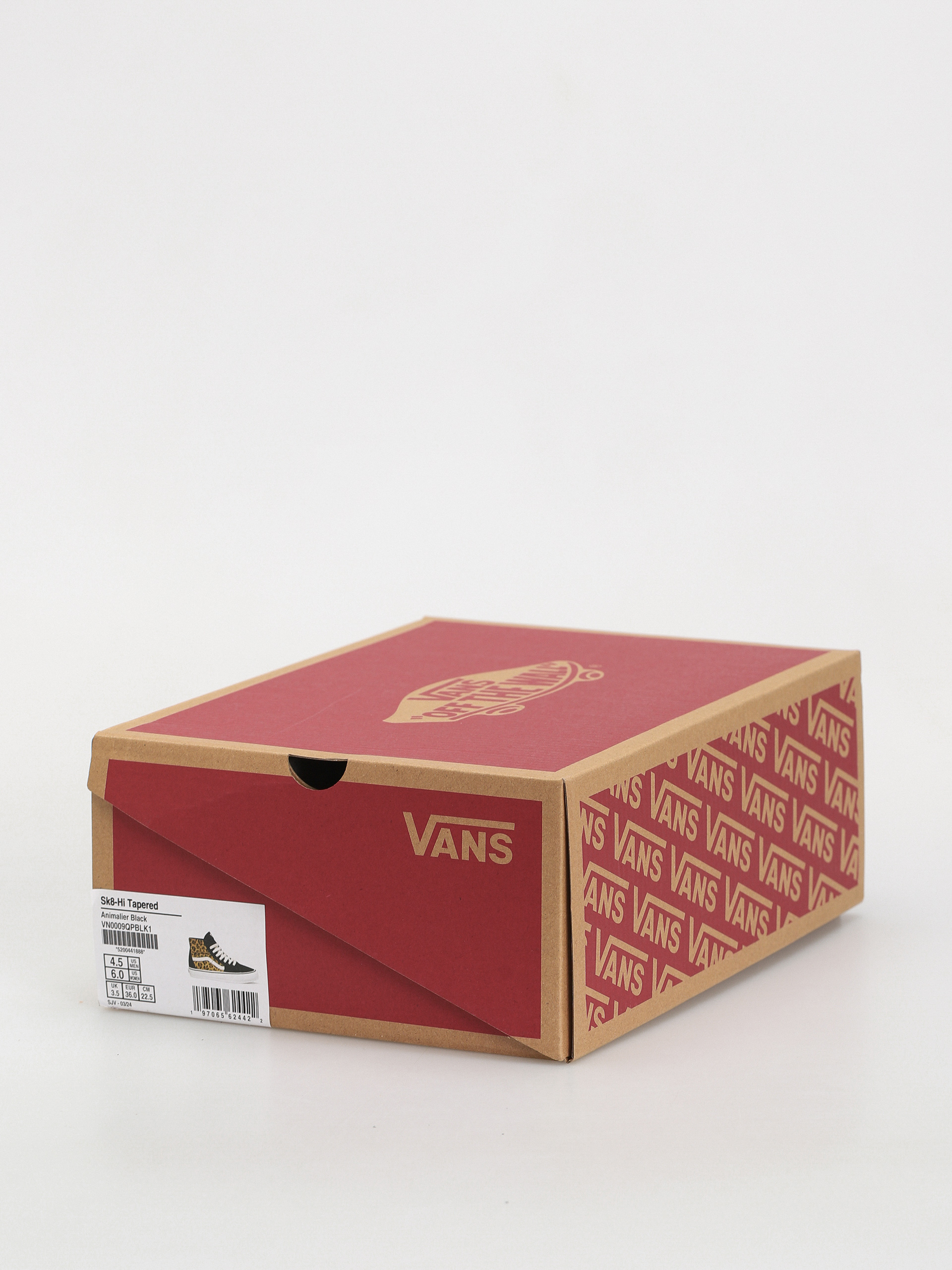 Topánky Vans Sk8 Hi Tapered (animalier black)