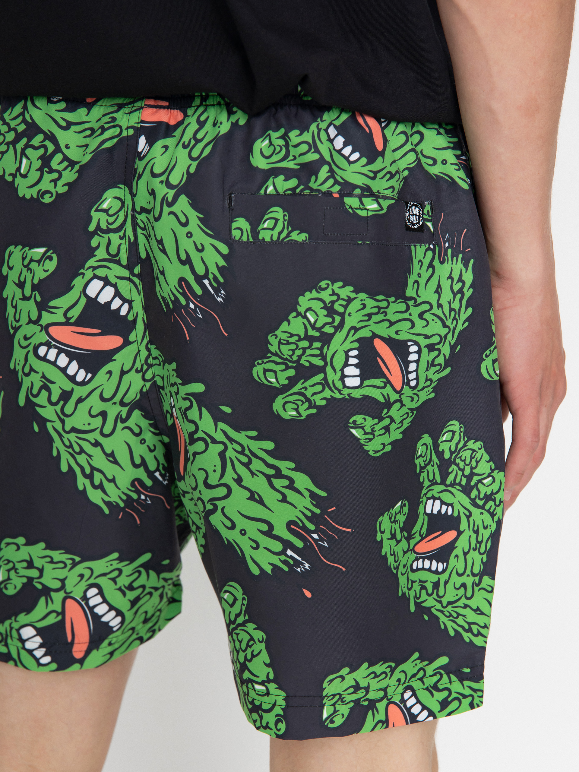 Kraťasy Santa Cruz Sb Hand Repeat (black)