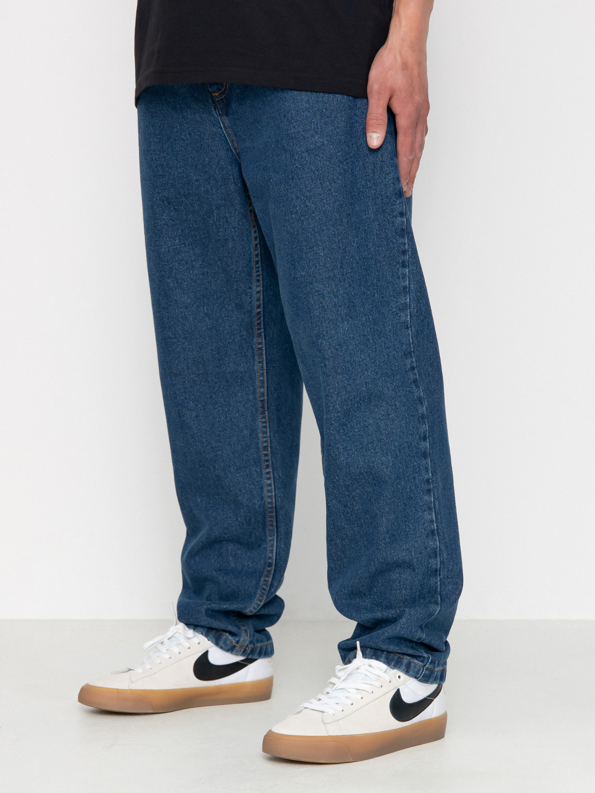 Nohavice Polar Skate 92! Denim (dark blue)