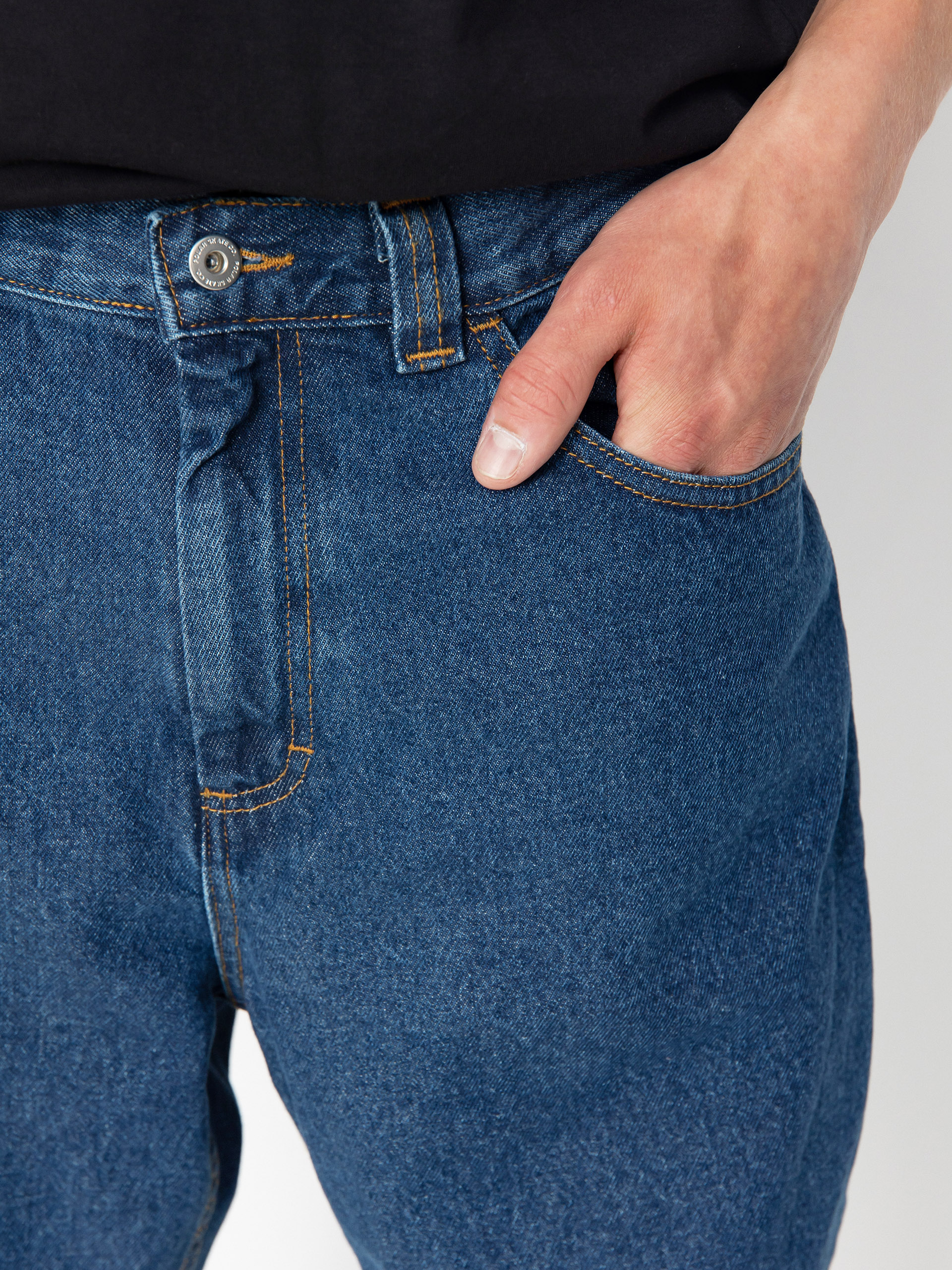 Nohavice Polar Skate 92! Denim (dark blue)