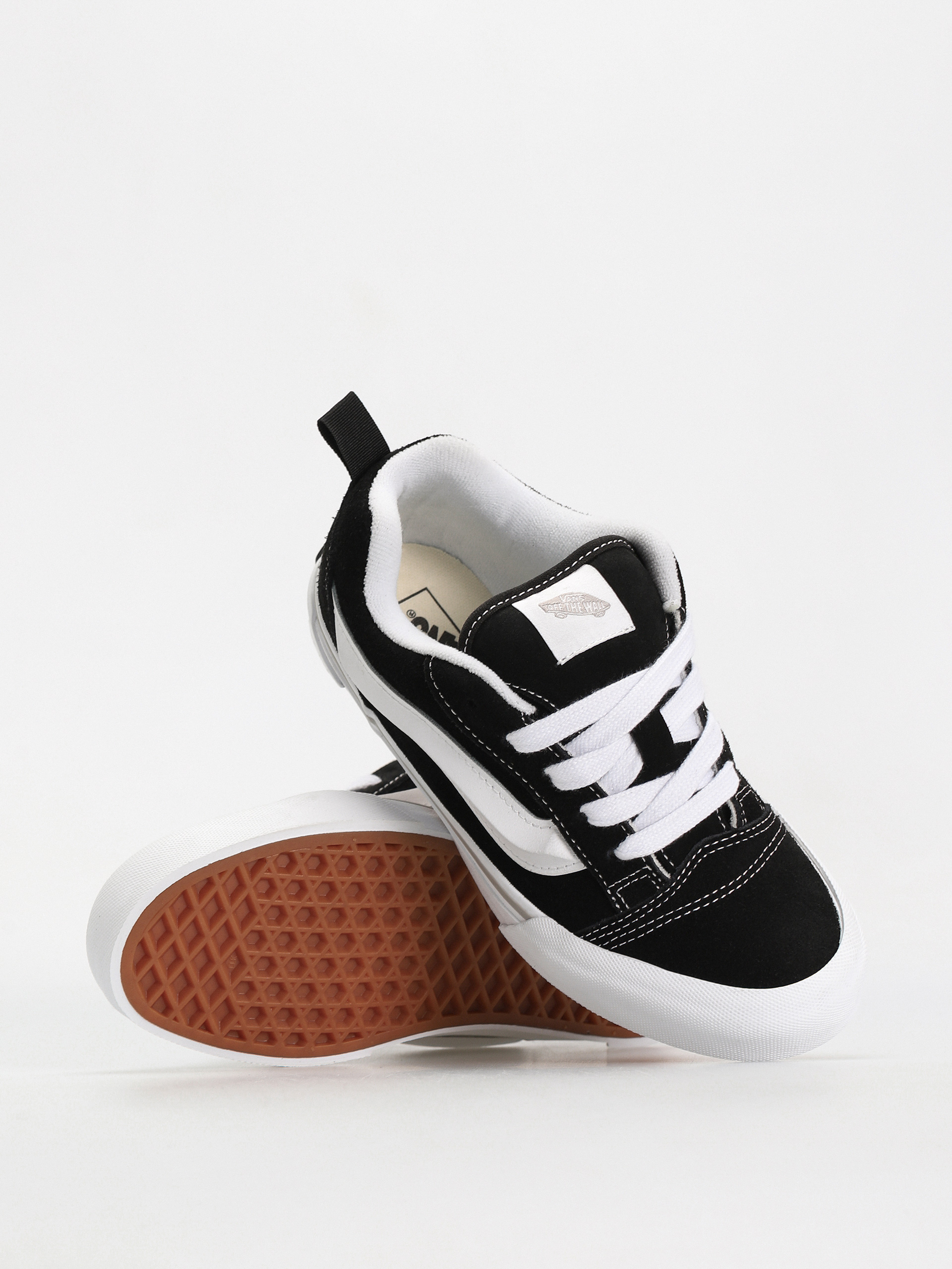 Detské topánky Vans Knu Skool JR (black/white)