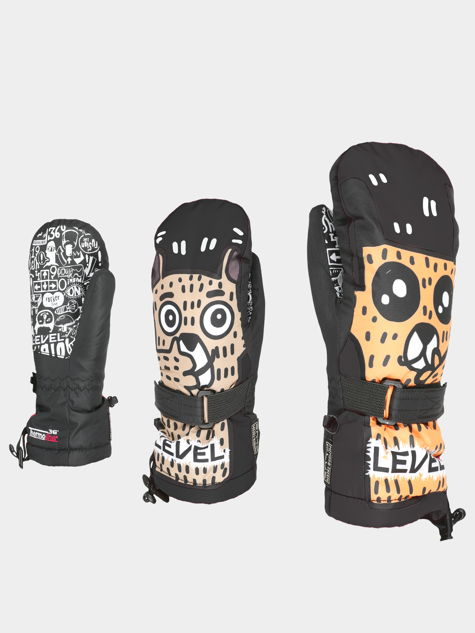 Rukavice Level Junior Mitt JR (wood)