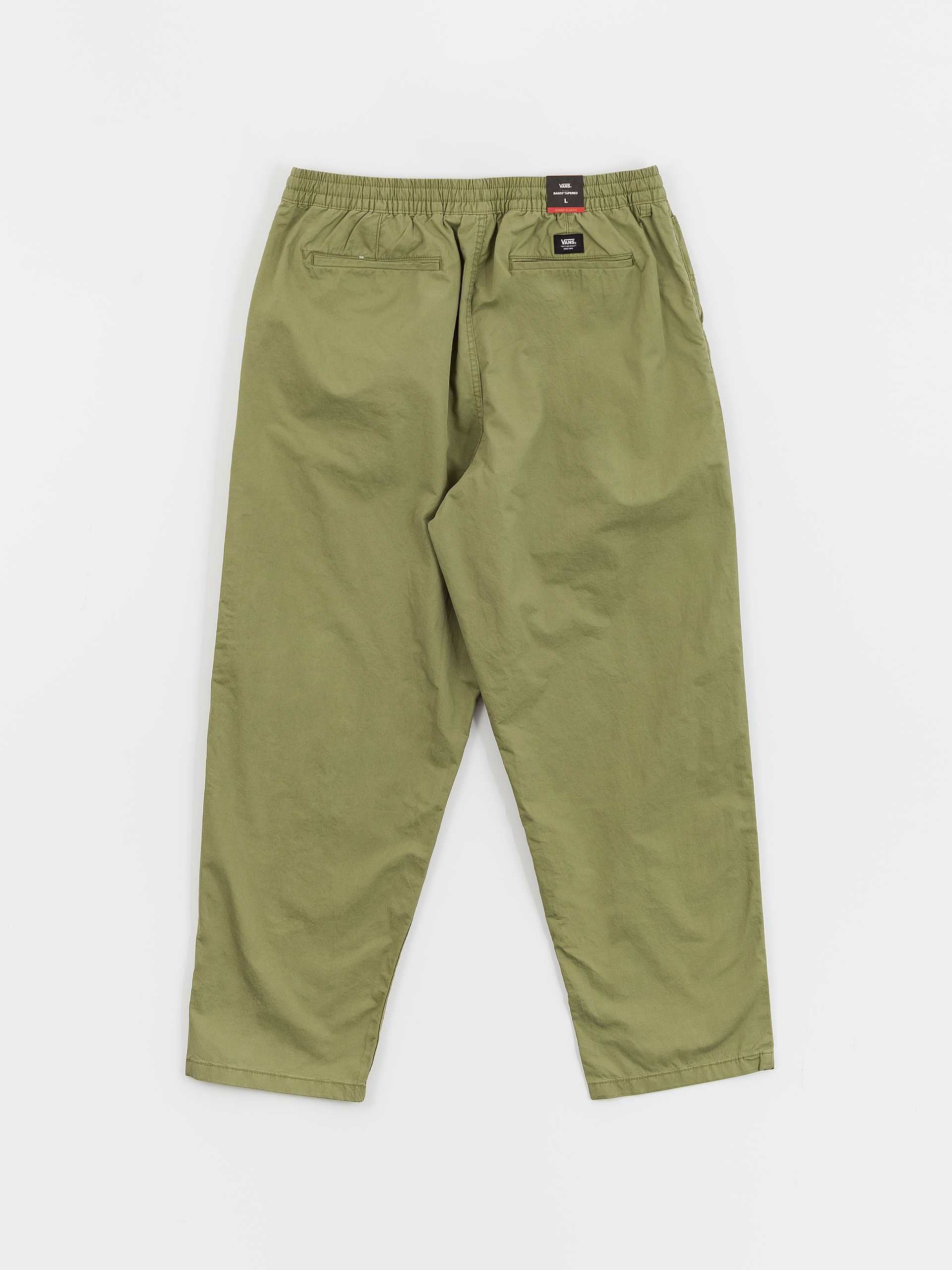 Nohavice Vans Range Baggy Tapered Elastic Waist (loden green)
