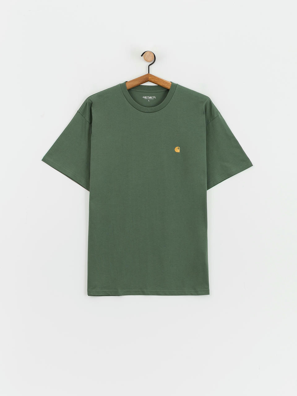 Tričko Carhartt WIP Chase (duck green/gold)