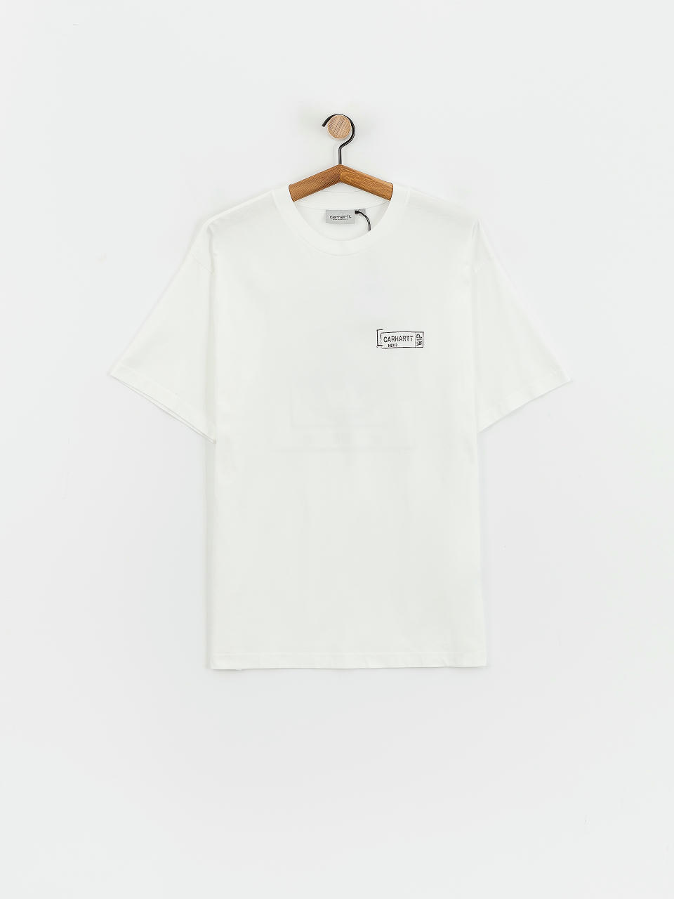 Tričko Carhartt WIP Stamp (white/black)