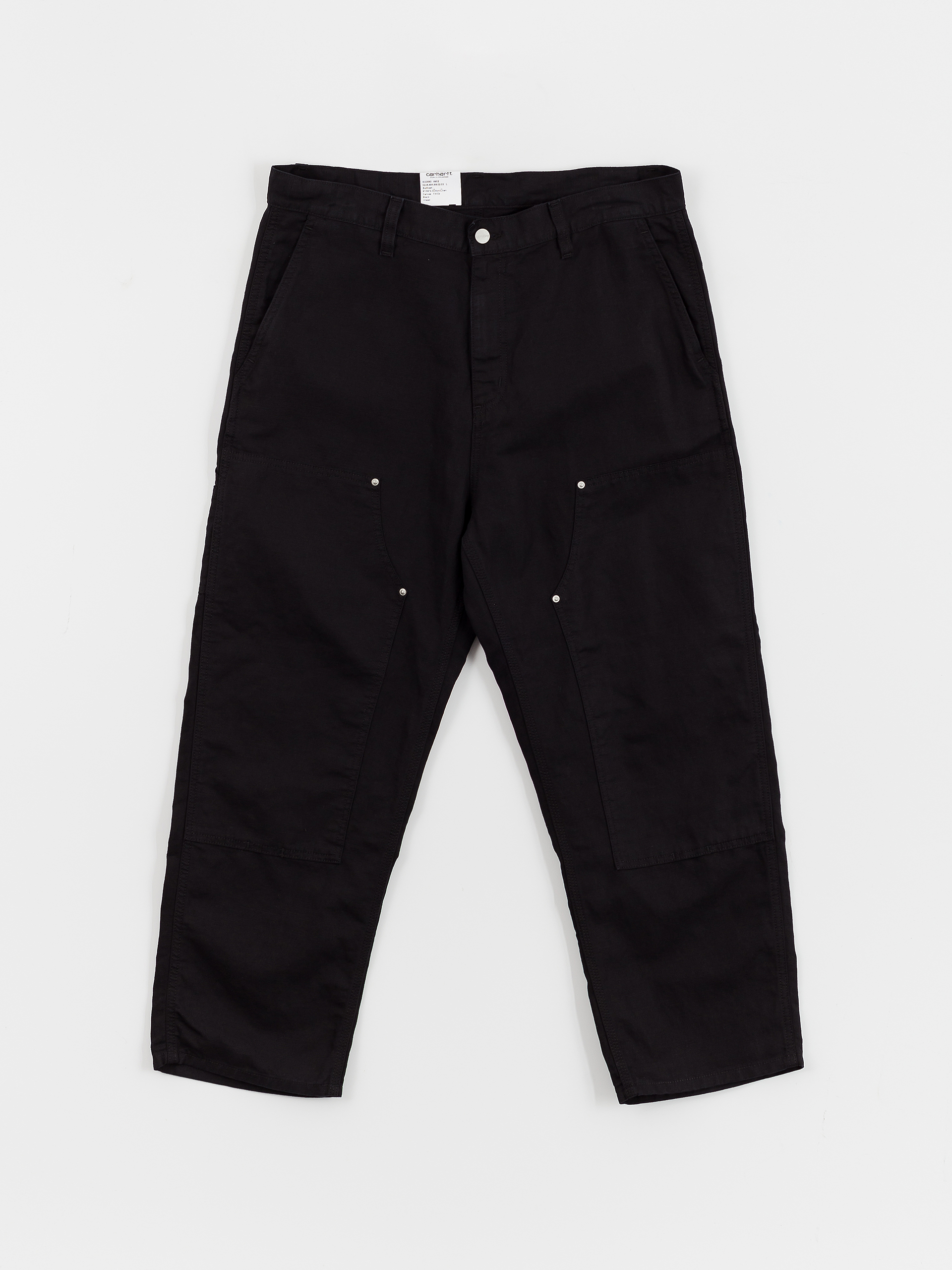 Nohavice Carhartt WIP Walter Double Knee (black)