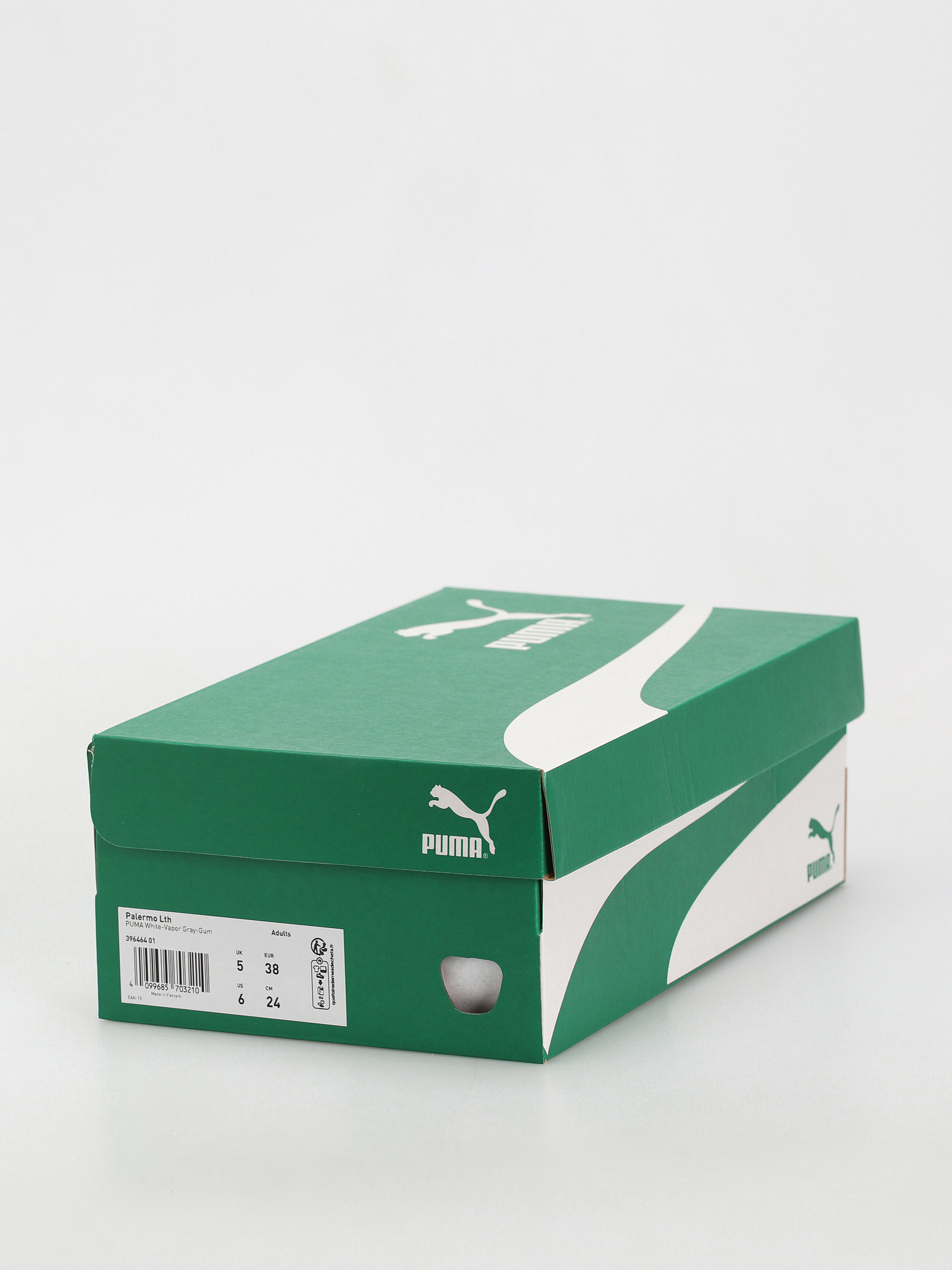 Topánky Puma Palermo Leather (puma white vapor gray gum)