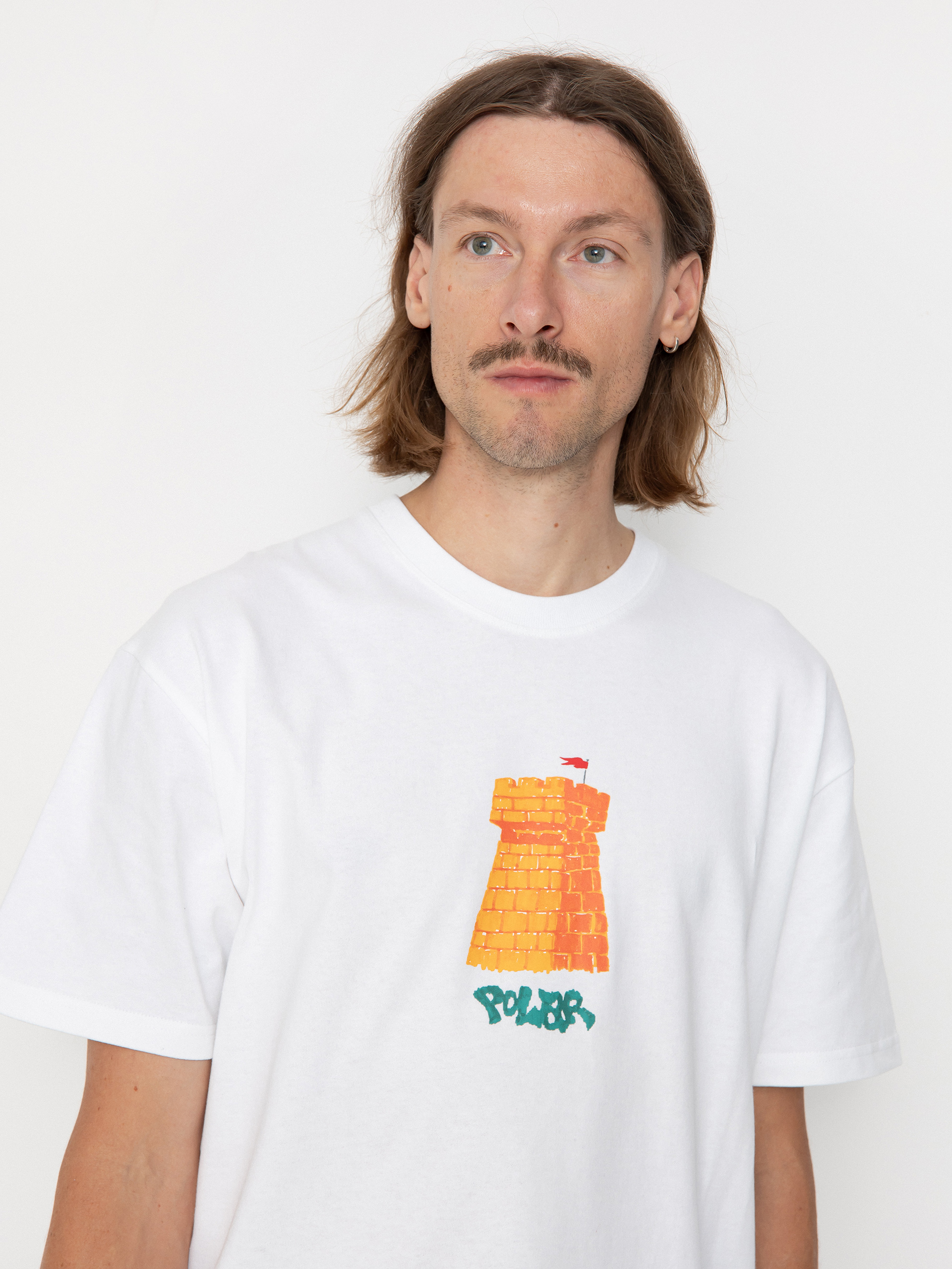 Tričko Polar Skate Invasion (white)