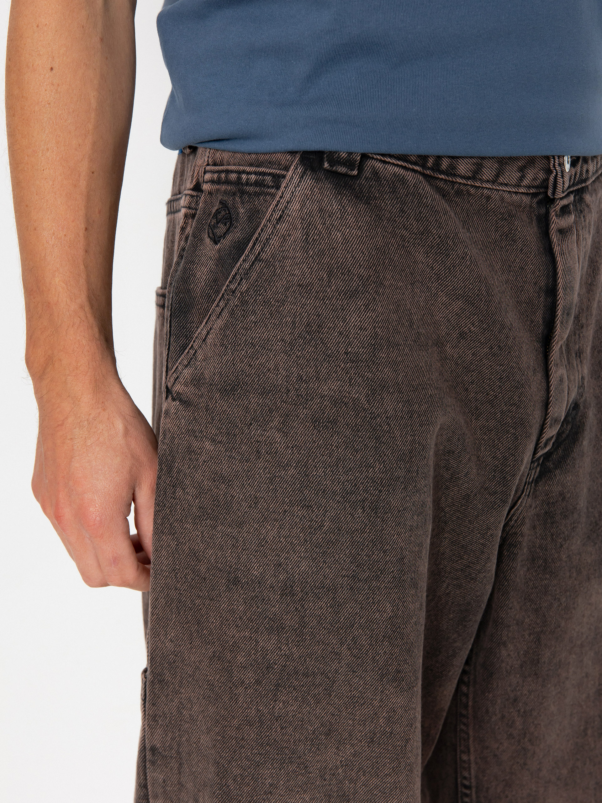 Nohavice Polar Skate Big Boy Jeans (mud brown)