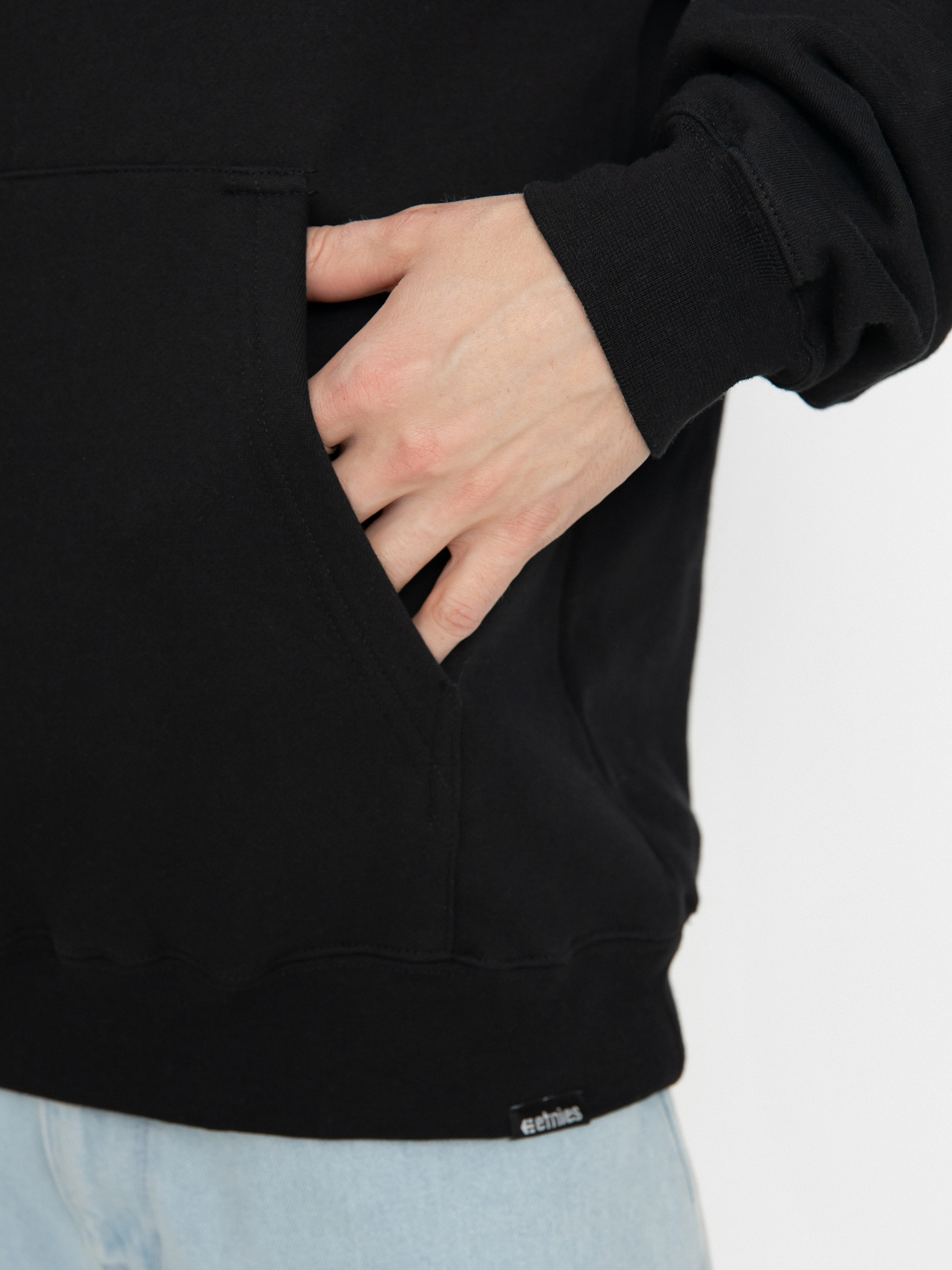 Mikina s kapucňou Etnies Mtn ZHD (black)