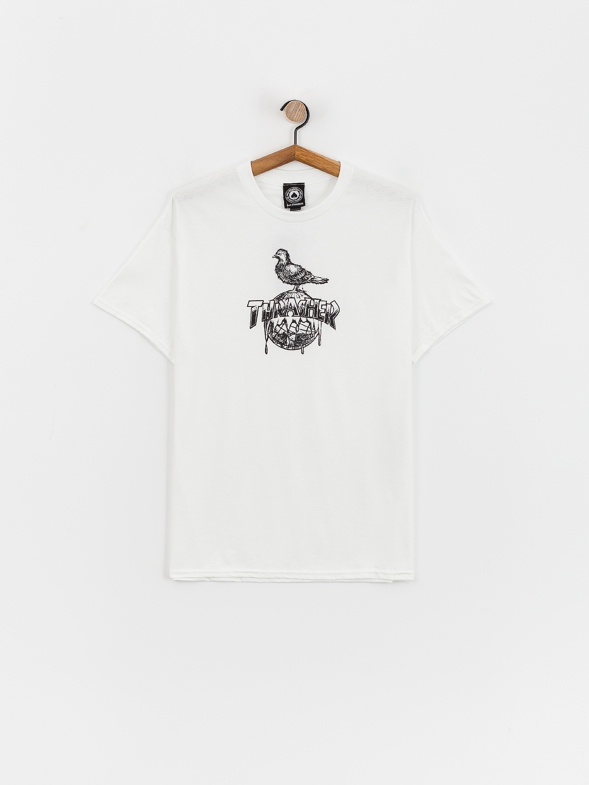 Tričko Thrasher Cover The Earth (white)