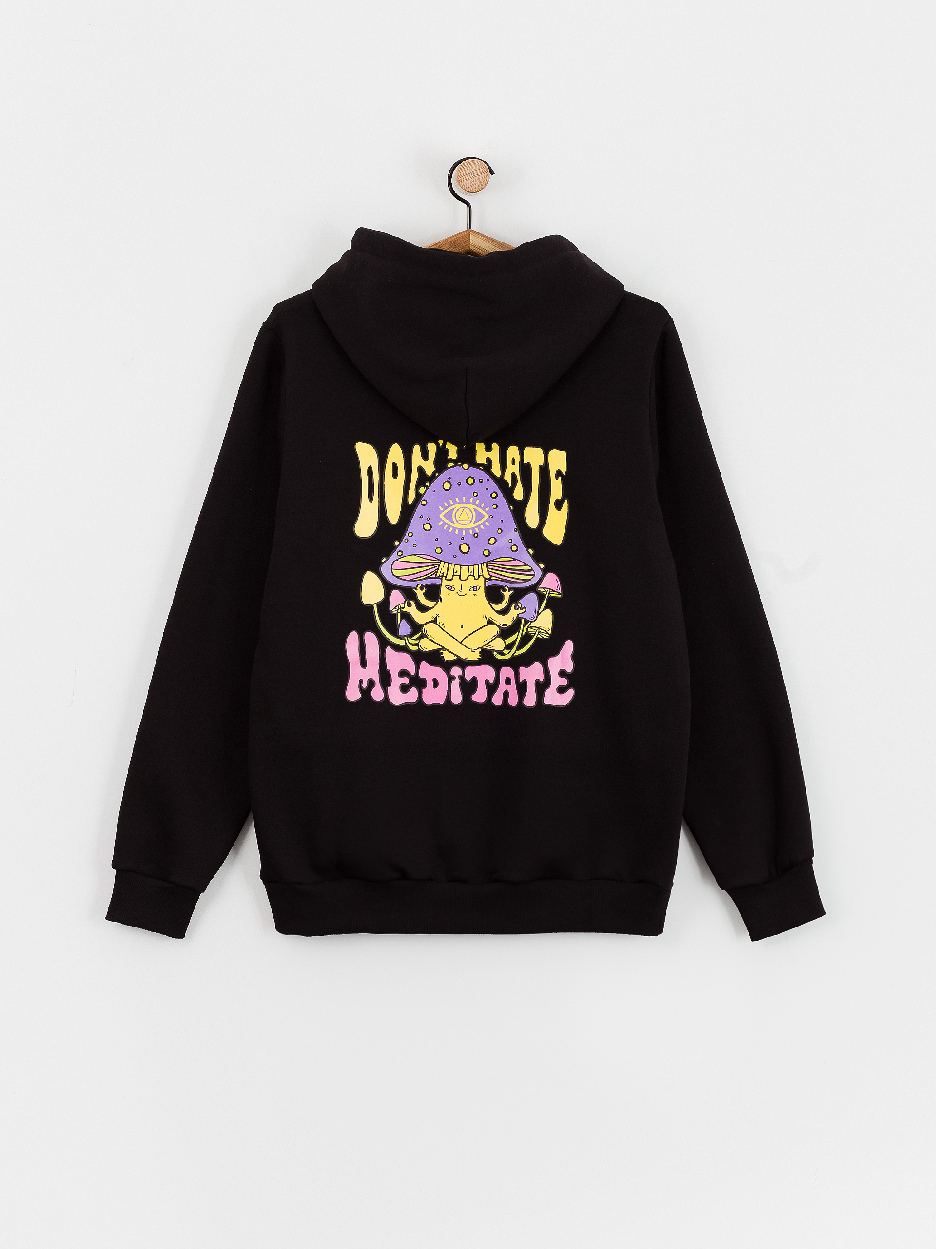 Mikina Palto Meditate (black)