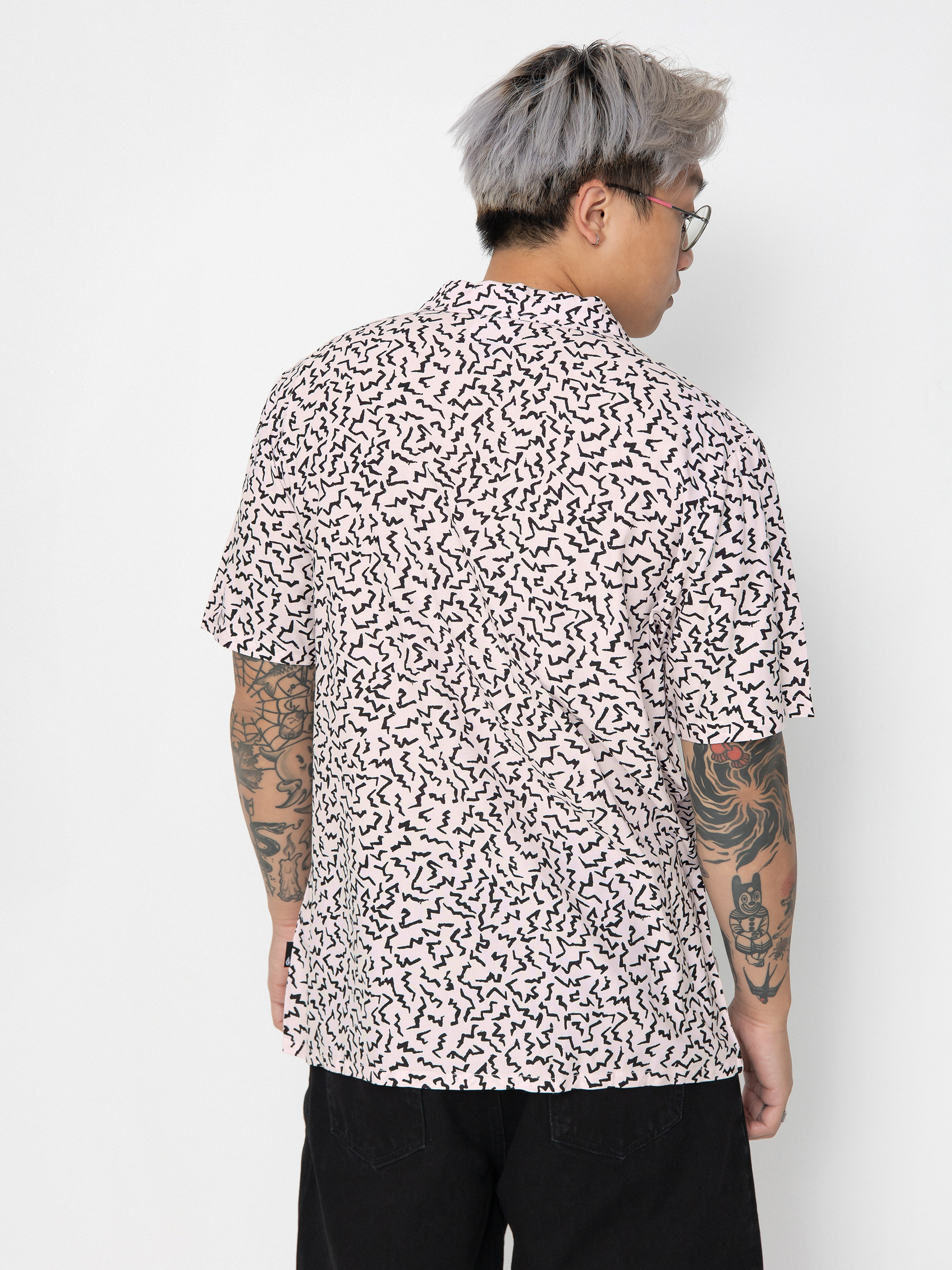 Košeľa Volcom Asphalt Beach (lilac ash)