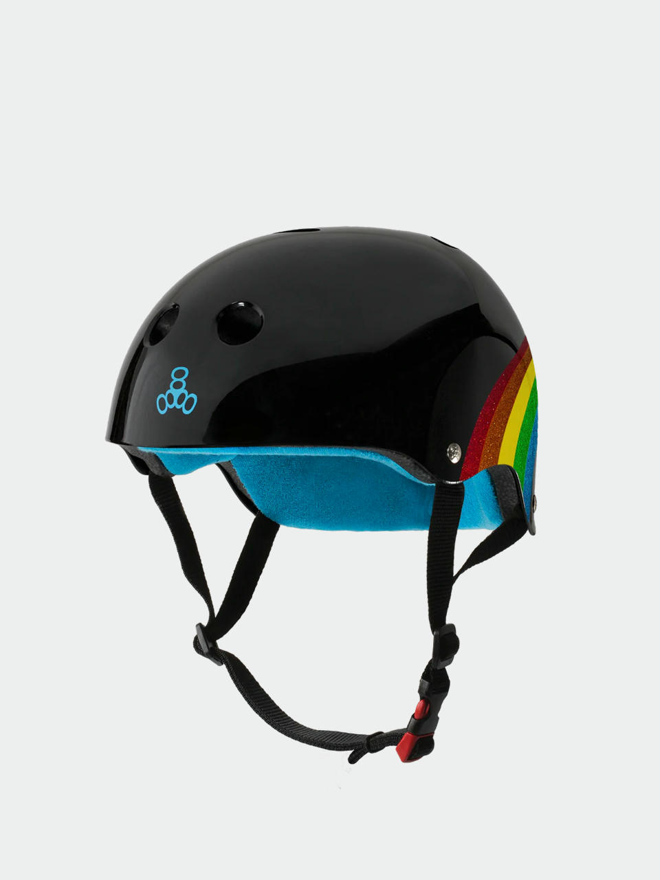 Prilba Triple Eight The Certified Sweatsaver Helmet (rainbow black)