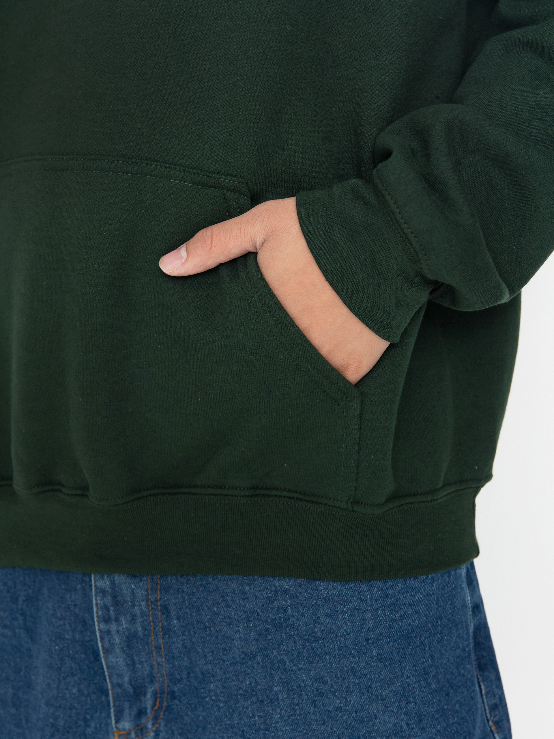 Mikina s kapucňou Thrasher Mag Banner HD (forest green)