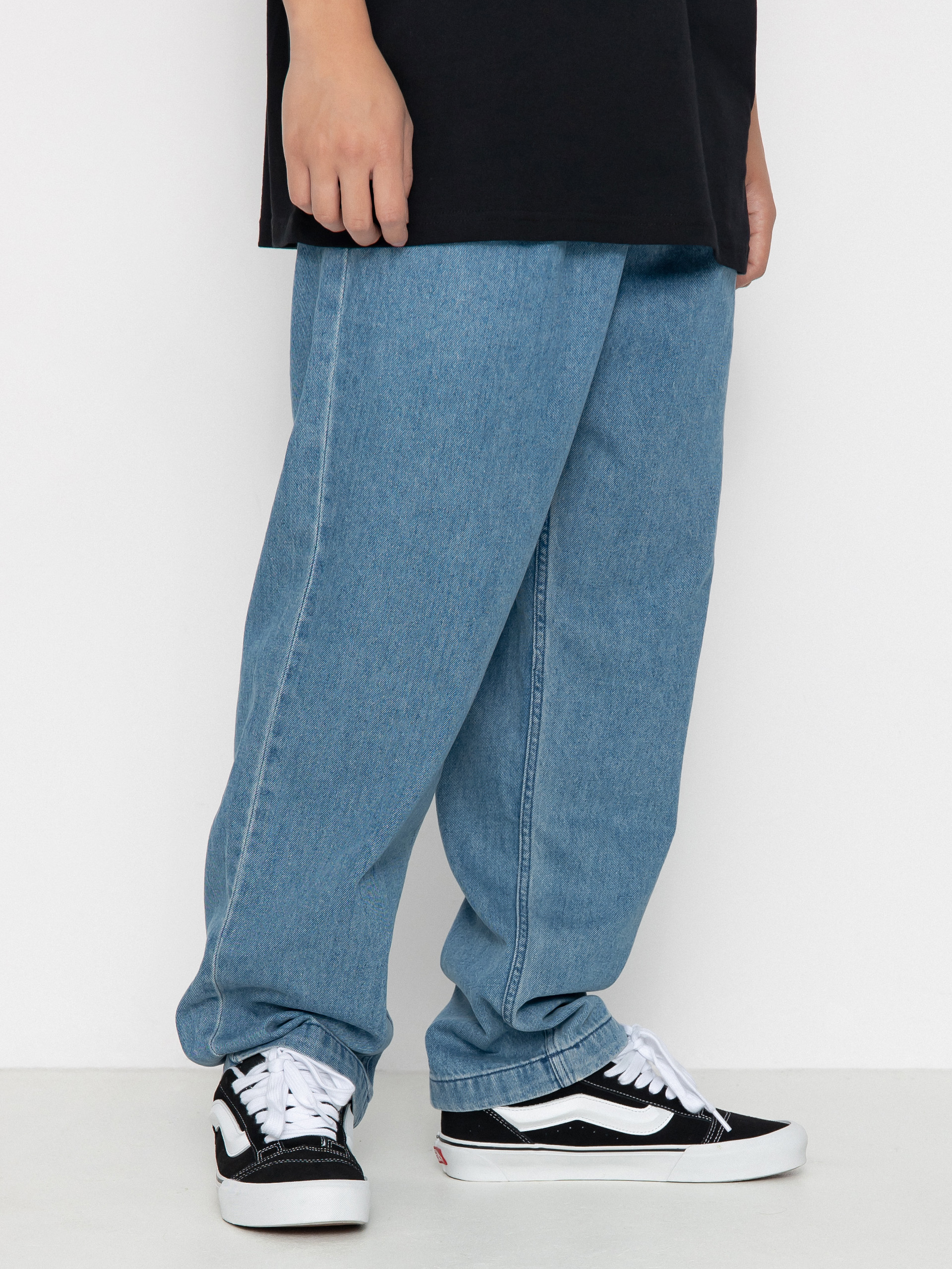 Nohavice Vans Authentic Chino Loose Tapered Pltd Dm (stonewash/blue)