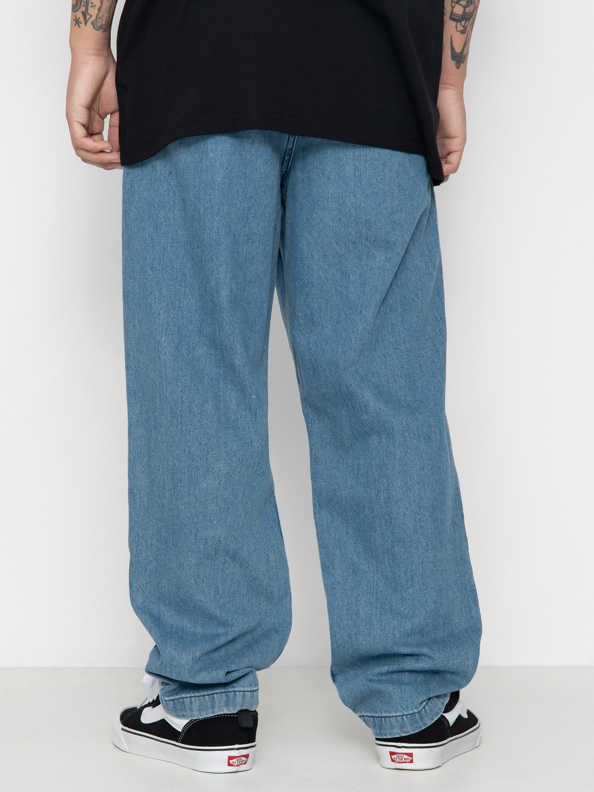 Nohavice Vans Authentic Chino Loose Tapered Pltd Dm (stonewash/blue)