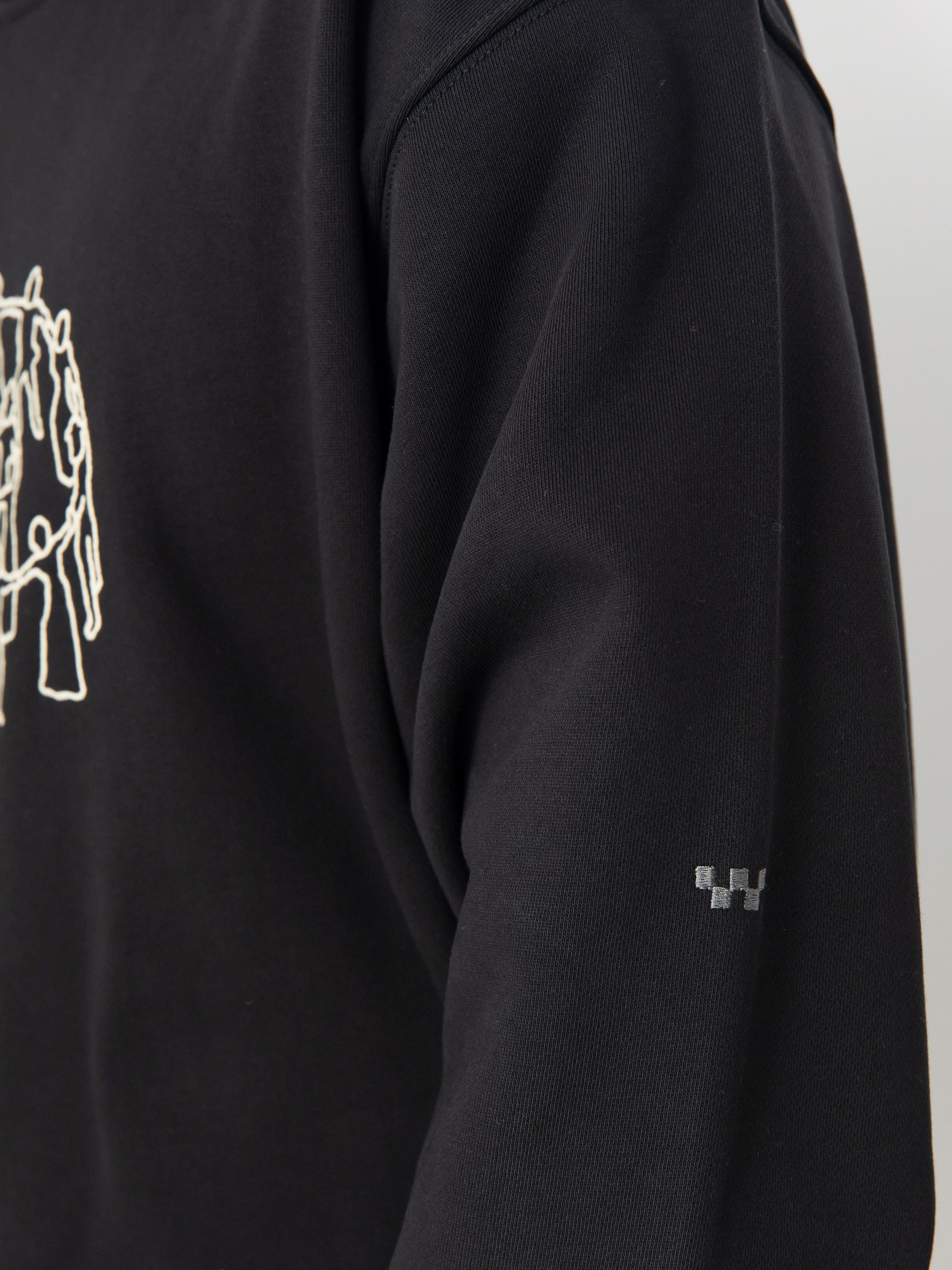 Mikina s kapucňou Vans Skate Hold Hands HD (black)