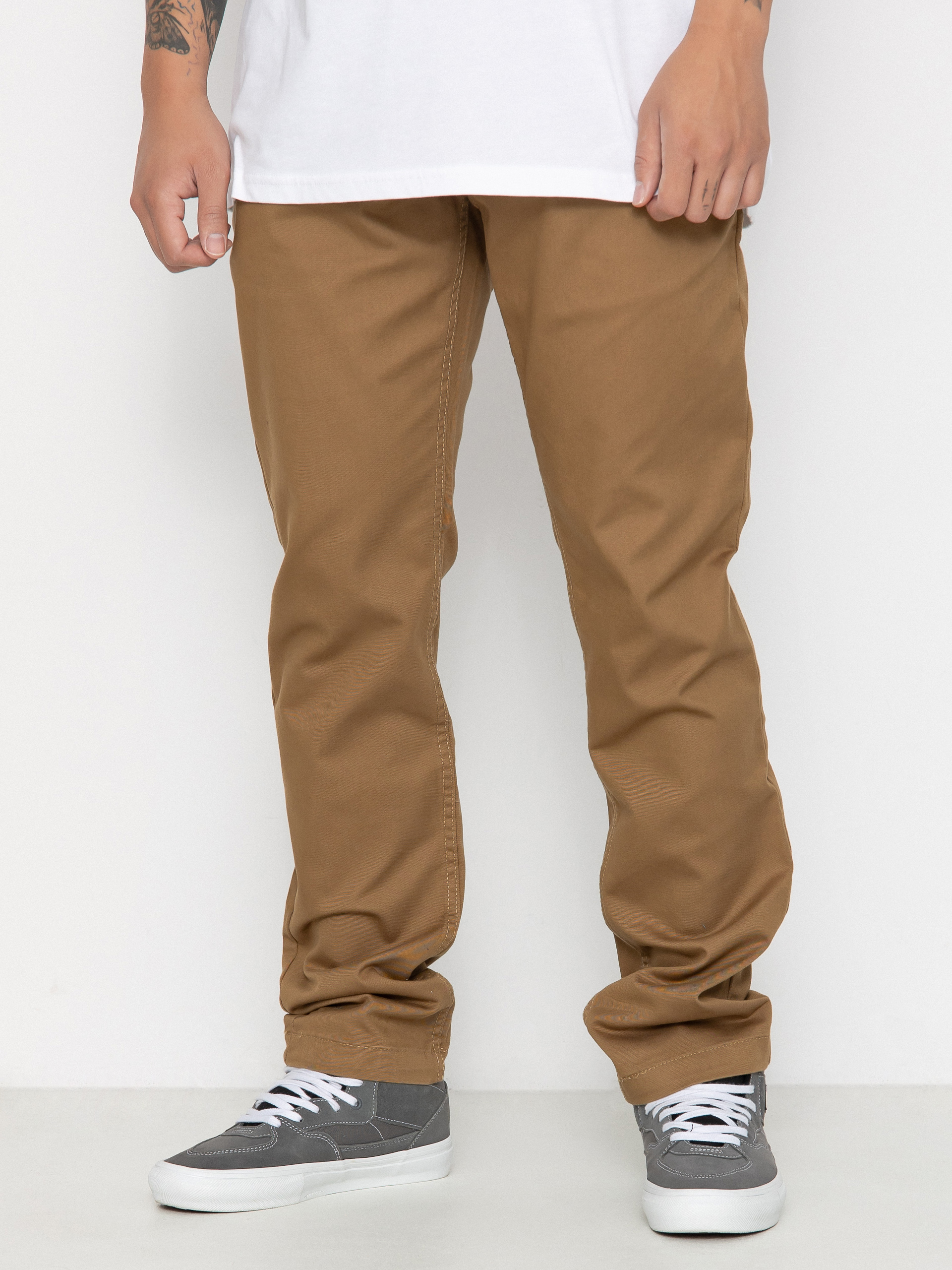 Nohavice Vans Authentic Chino Slim (dirt)