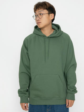 Mikina s kapucňou Carhartt WIP Chase HD (duck green/gold)
