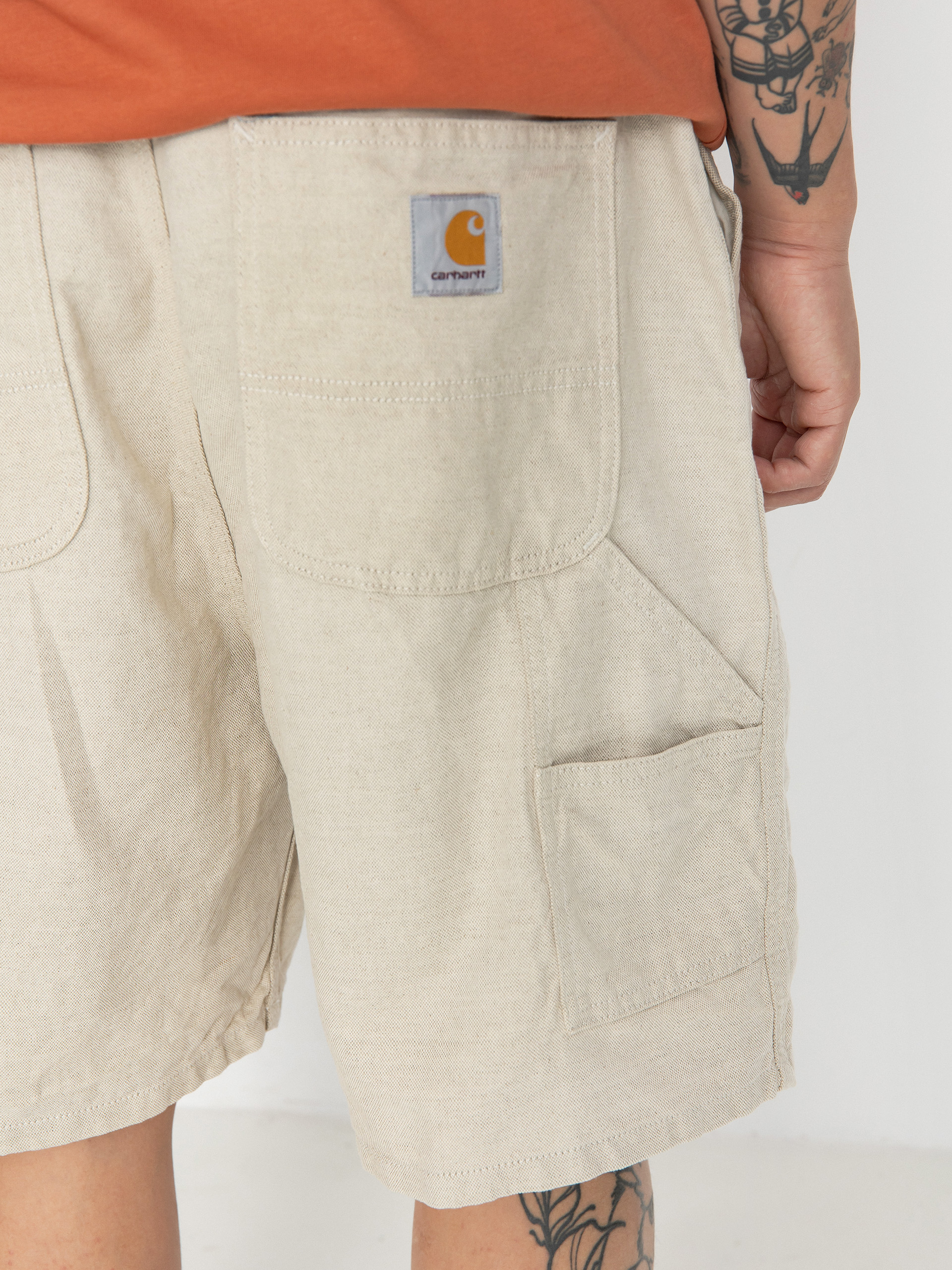 Kraťasy Carhartt WIP Walter Single Knee (natural)