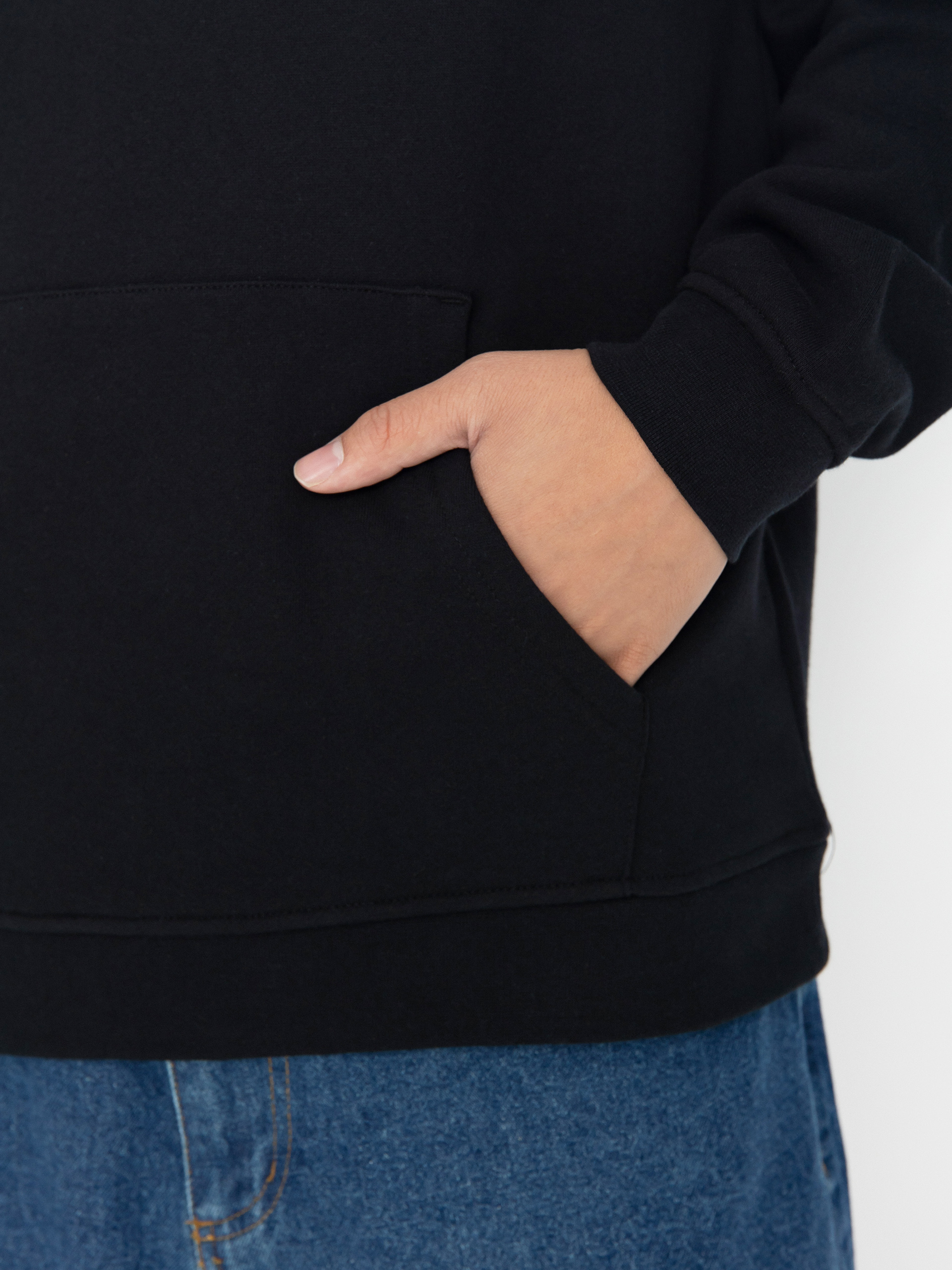 Mikina s kapucňou Santa Cruz Pace Ritual Hand HD (black)