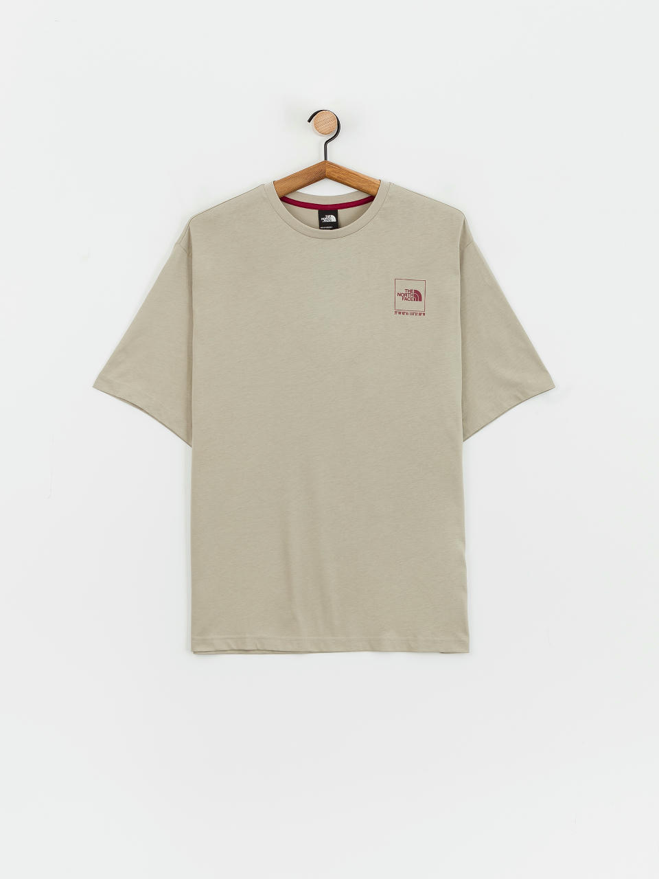 Tričko The North Face Coordinates (clay grey)