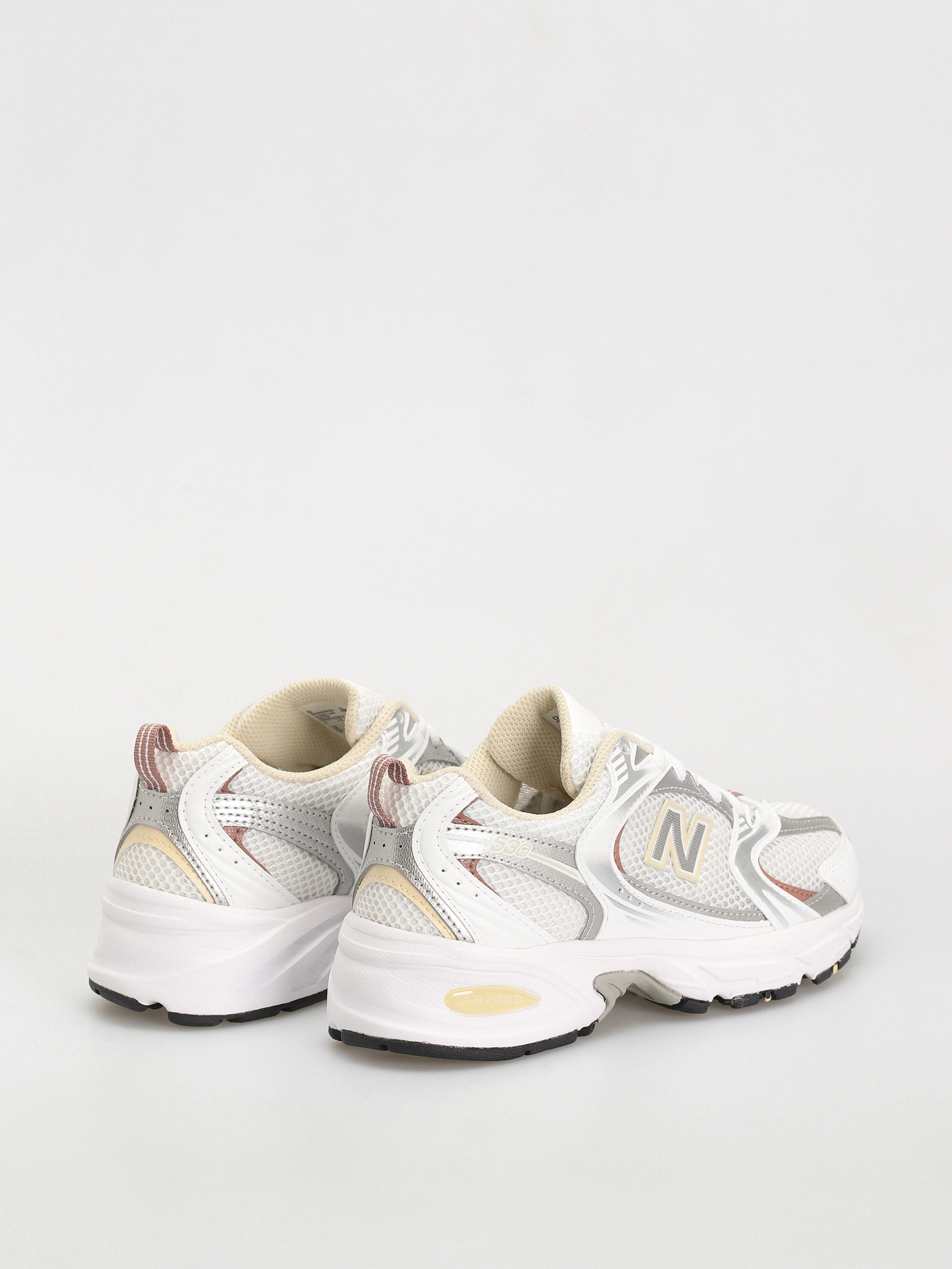 Topánky New Balance 530 (white silver beige)