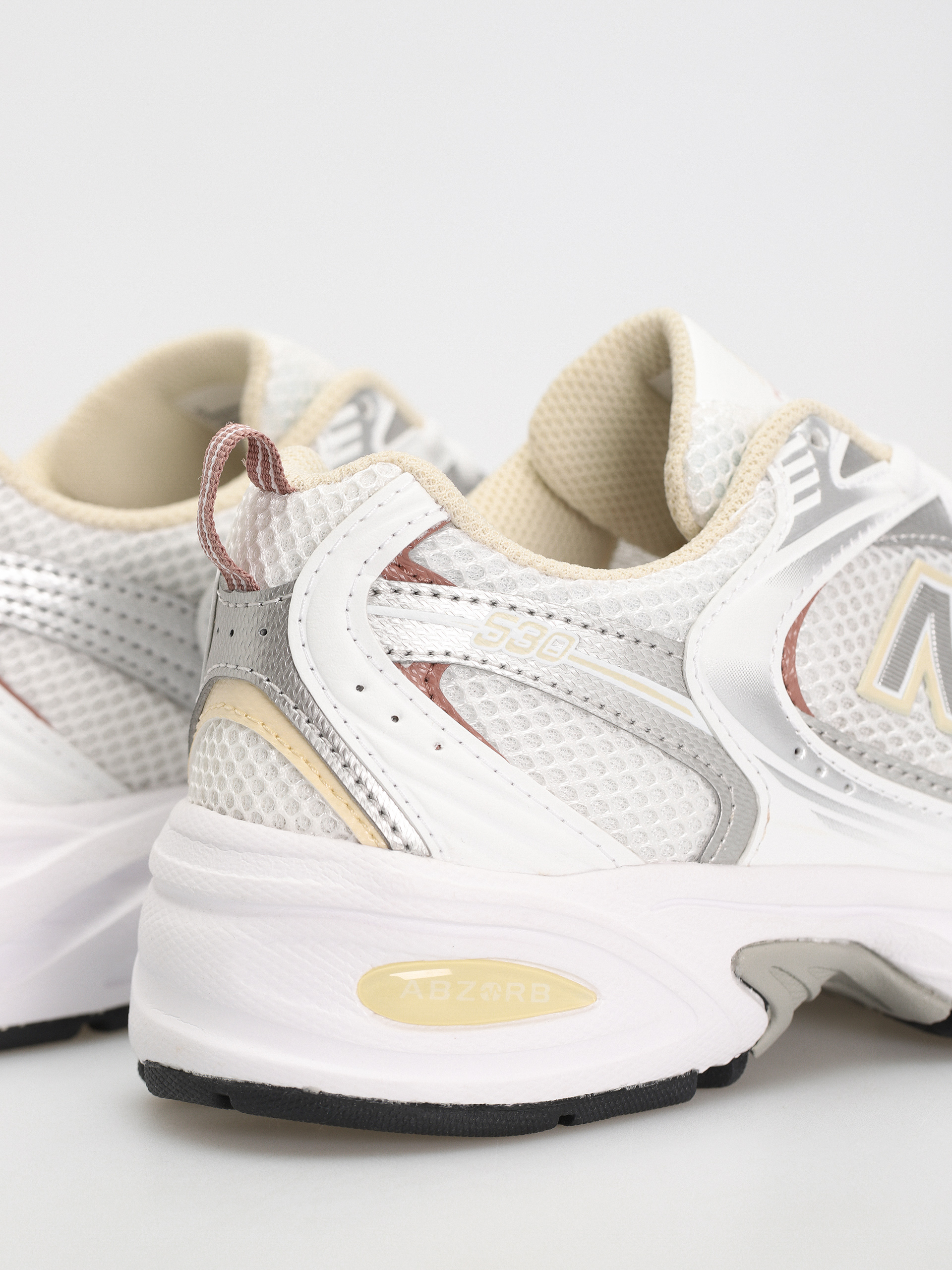 Topánky New Balance 530 (white silver beige)