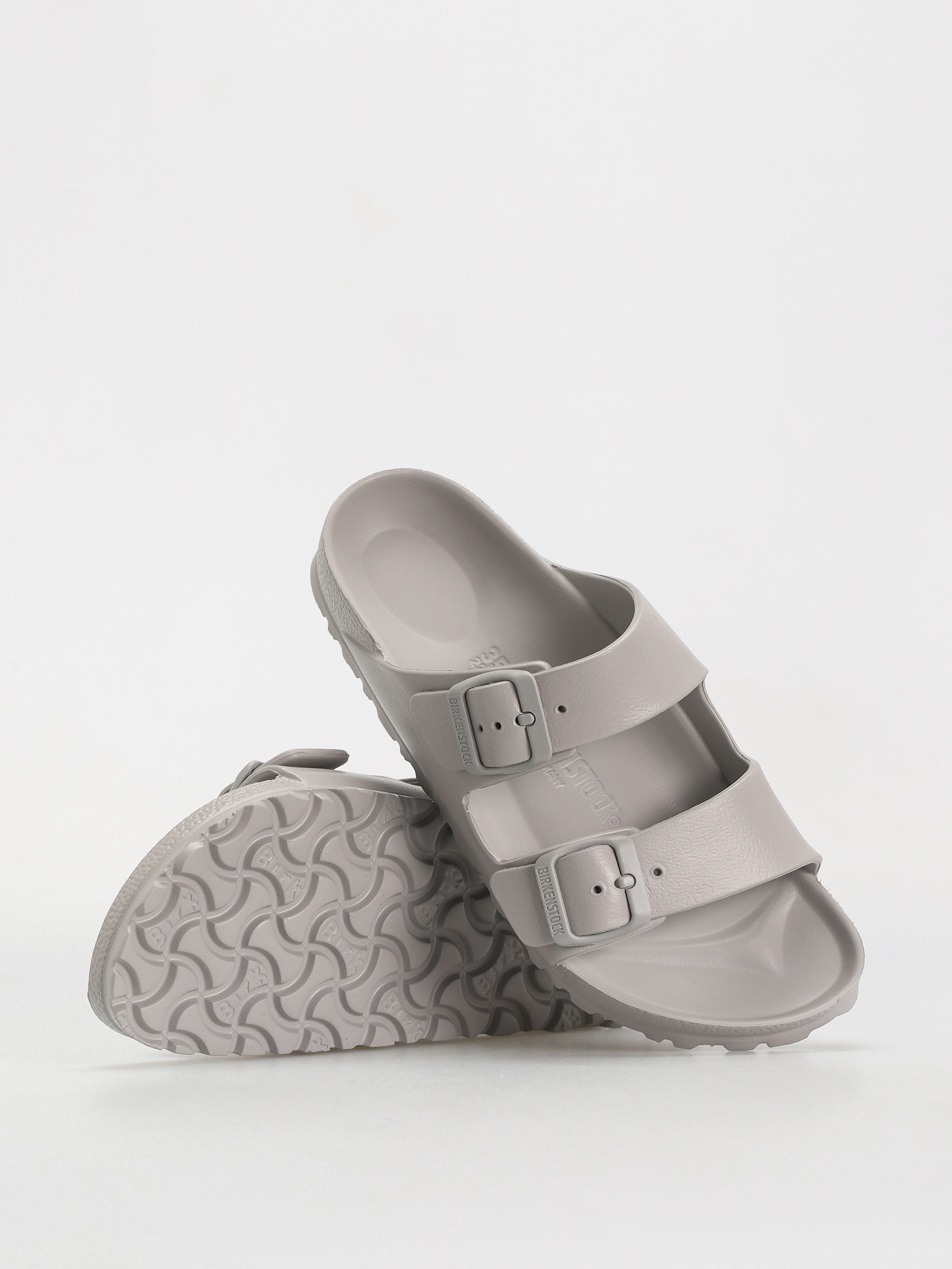 Šľapky Birkenstock Arizona Essentials EVA Narrow Wmn (stone coin)