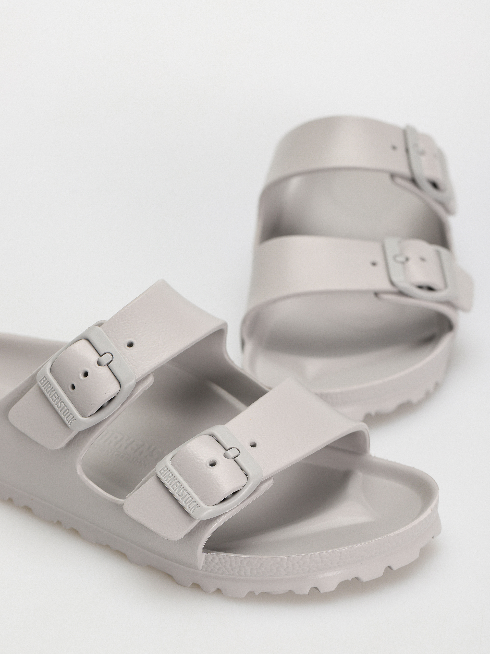 Šľapky Birkenstock Arizona Essentials EVA Narrow Wmn (stone coin)