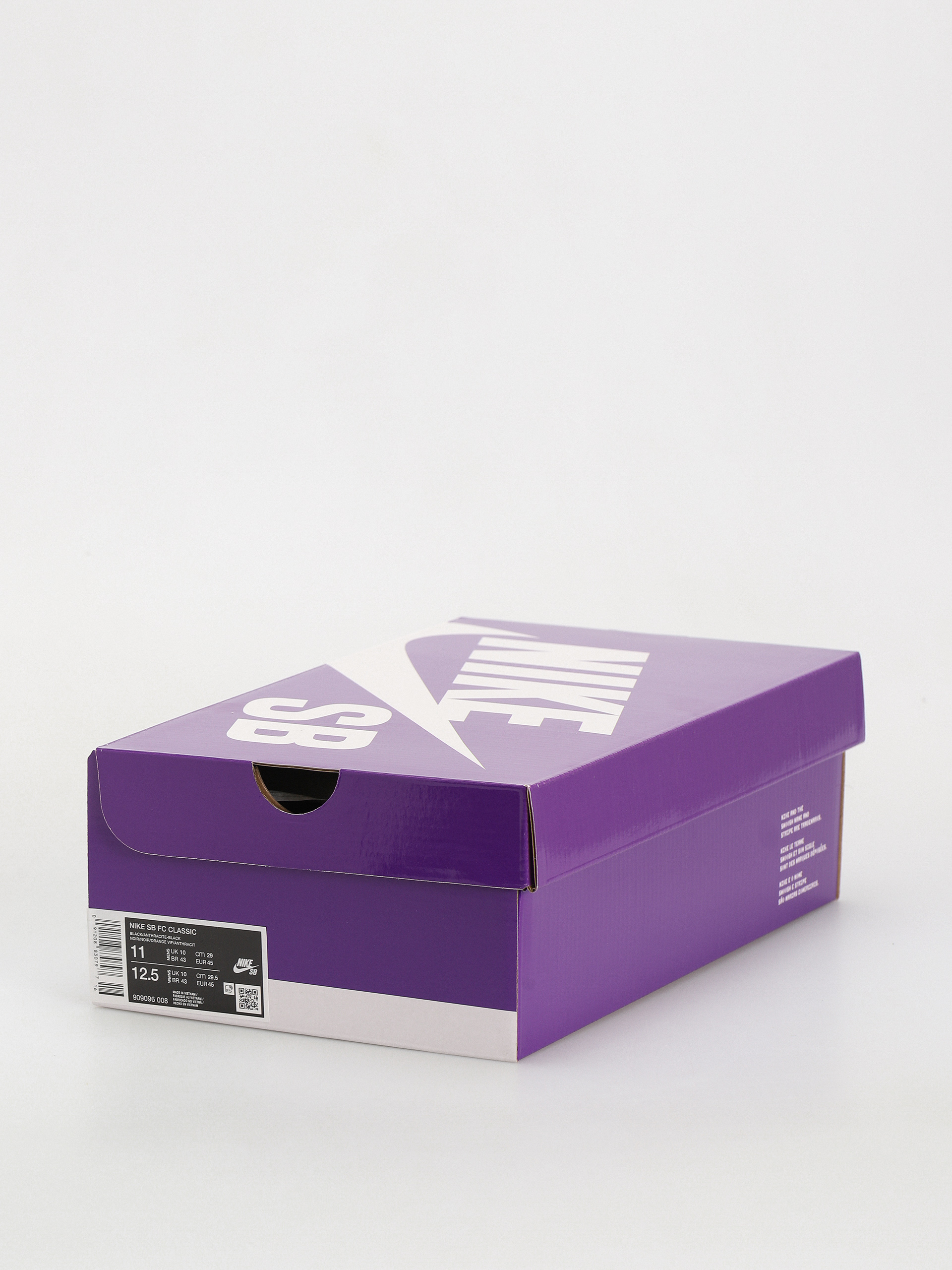 Topánky Nike SB Sb Fc Classic (black/anthracite black vivid orange)