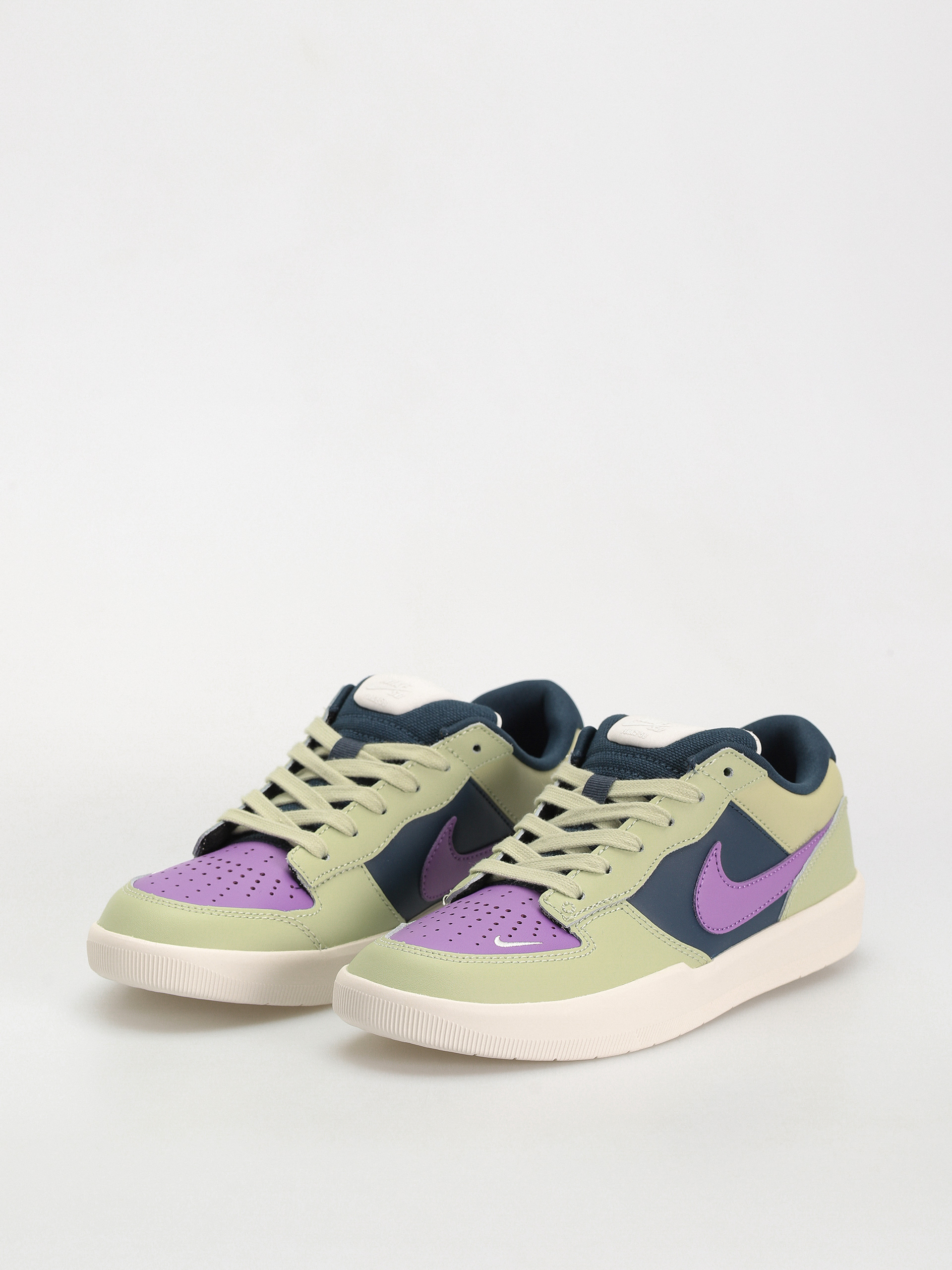 Topánky Nike SB Force 58 Premium (olive aura/black raspberry armory navy)