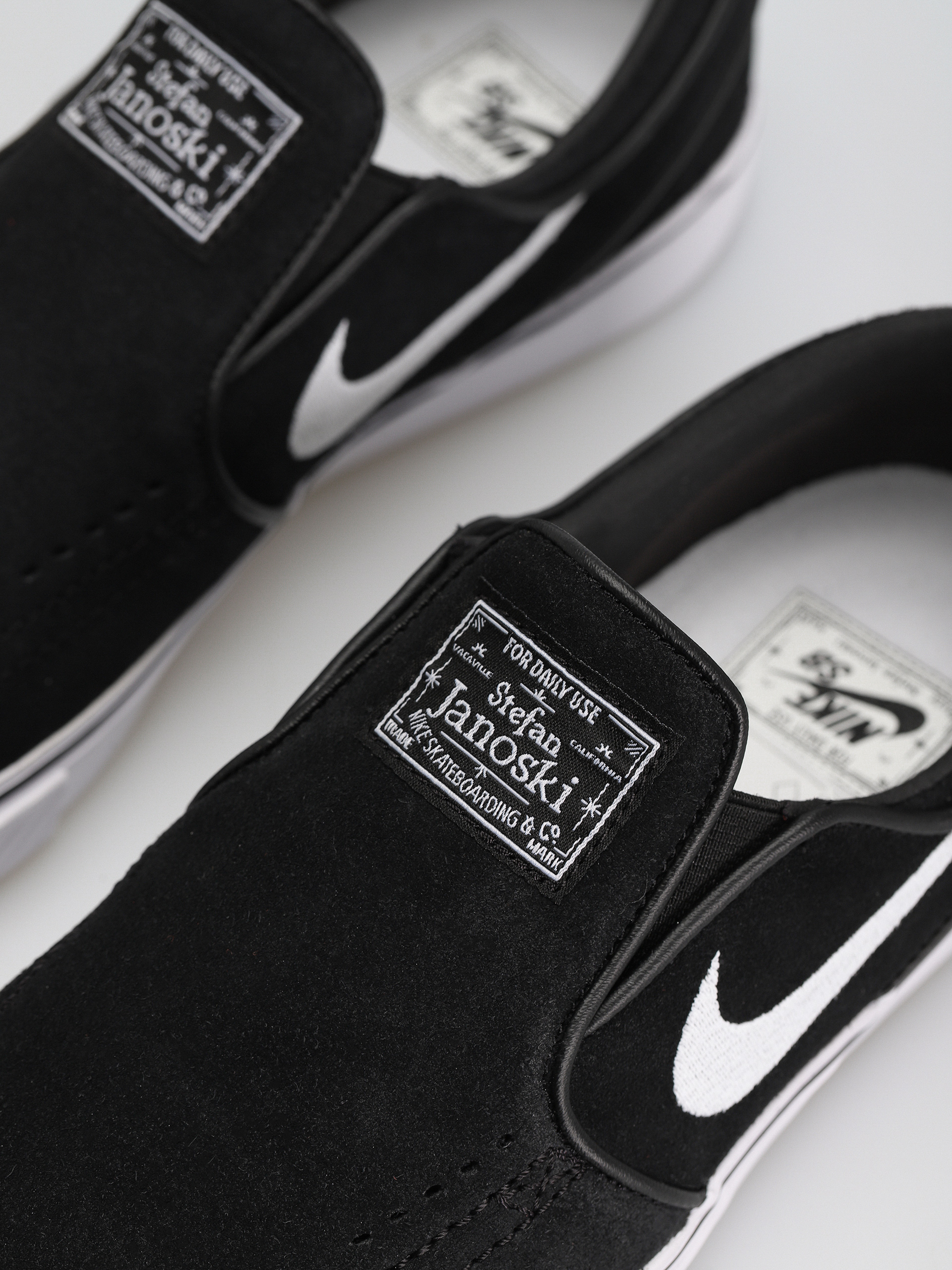 Topánky Nike SB Janoski+ Slip (black/white black black)