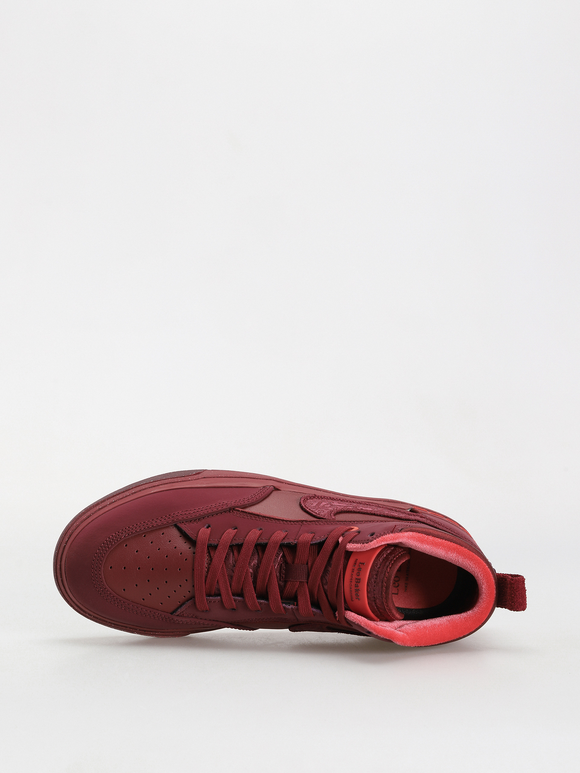 Topánky Nike SB React Leo Prm (dark beetroot/dark beetroot team red)
