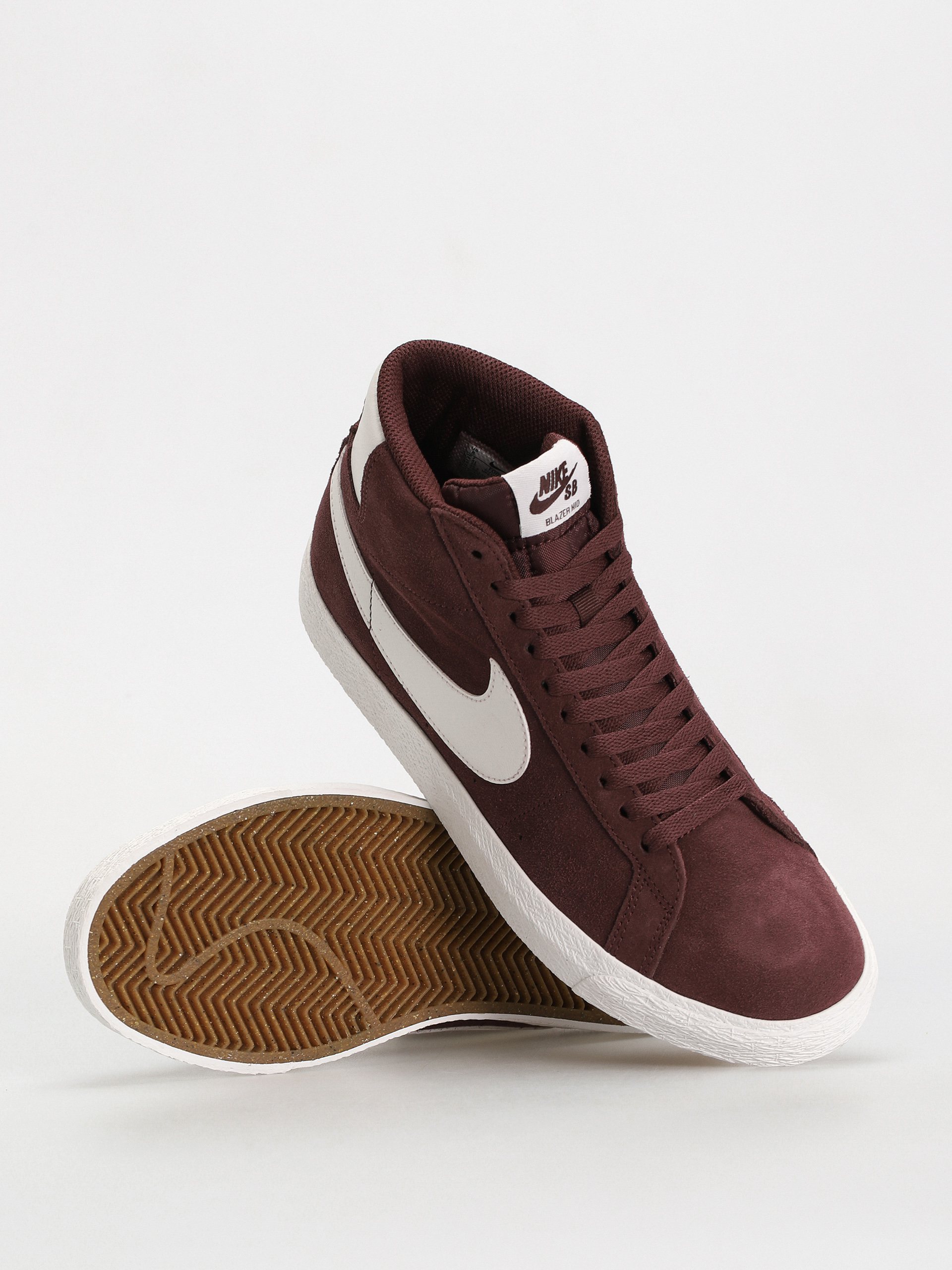 Topánky Nike SB Zoom Blazer Mid (burgundy crush/summit white)