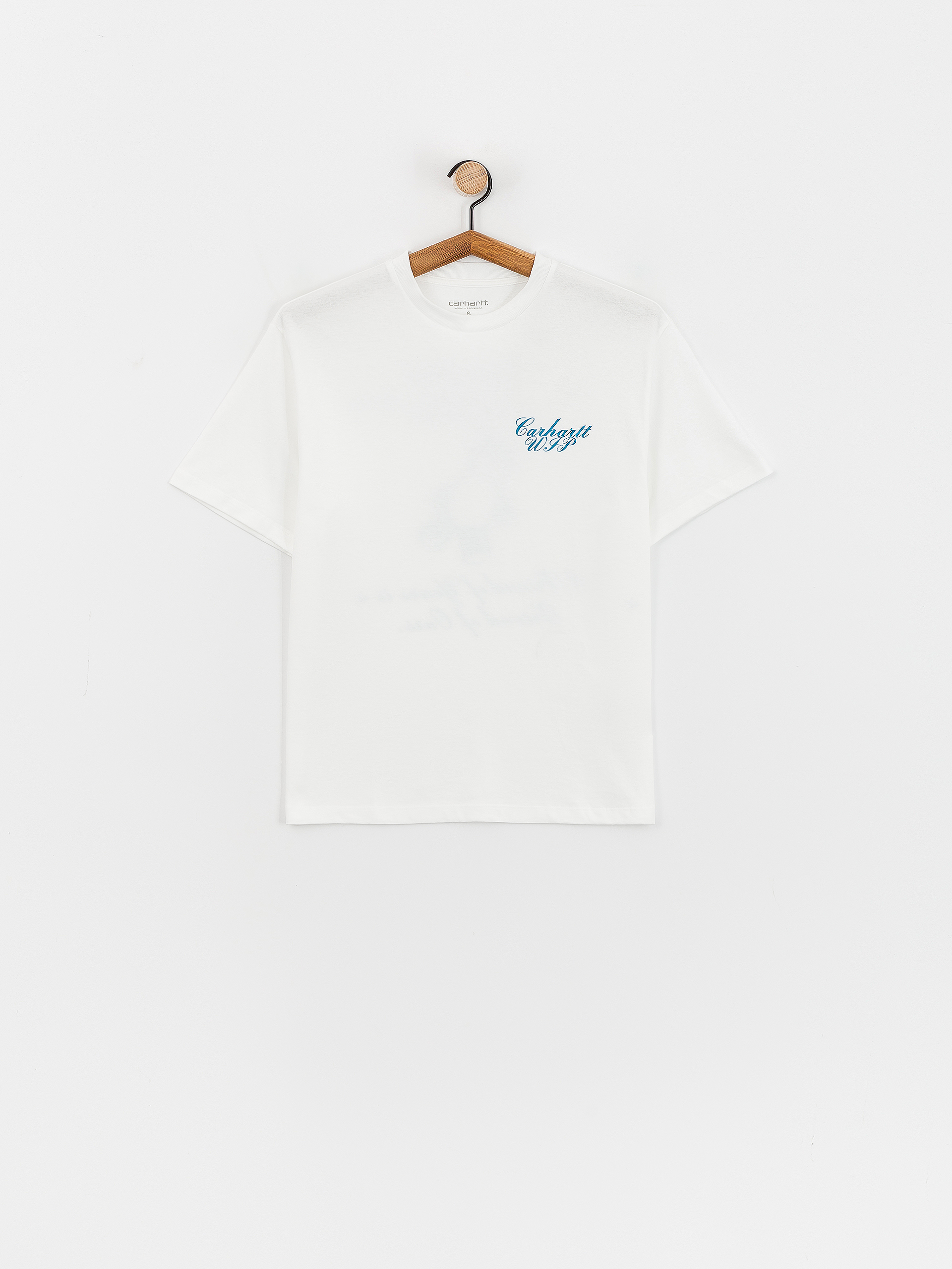 Tričko Carhartt WIP Exchange Wmn (white/blue)