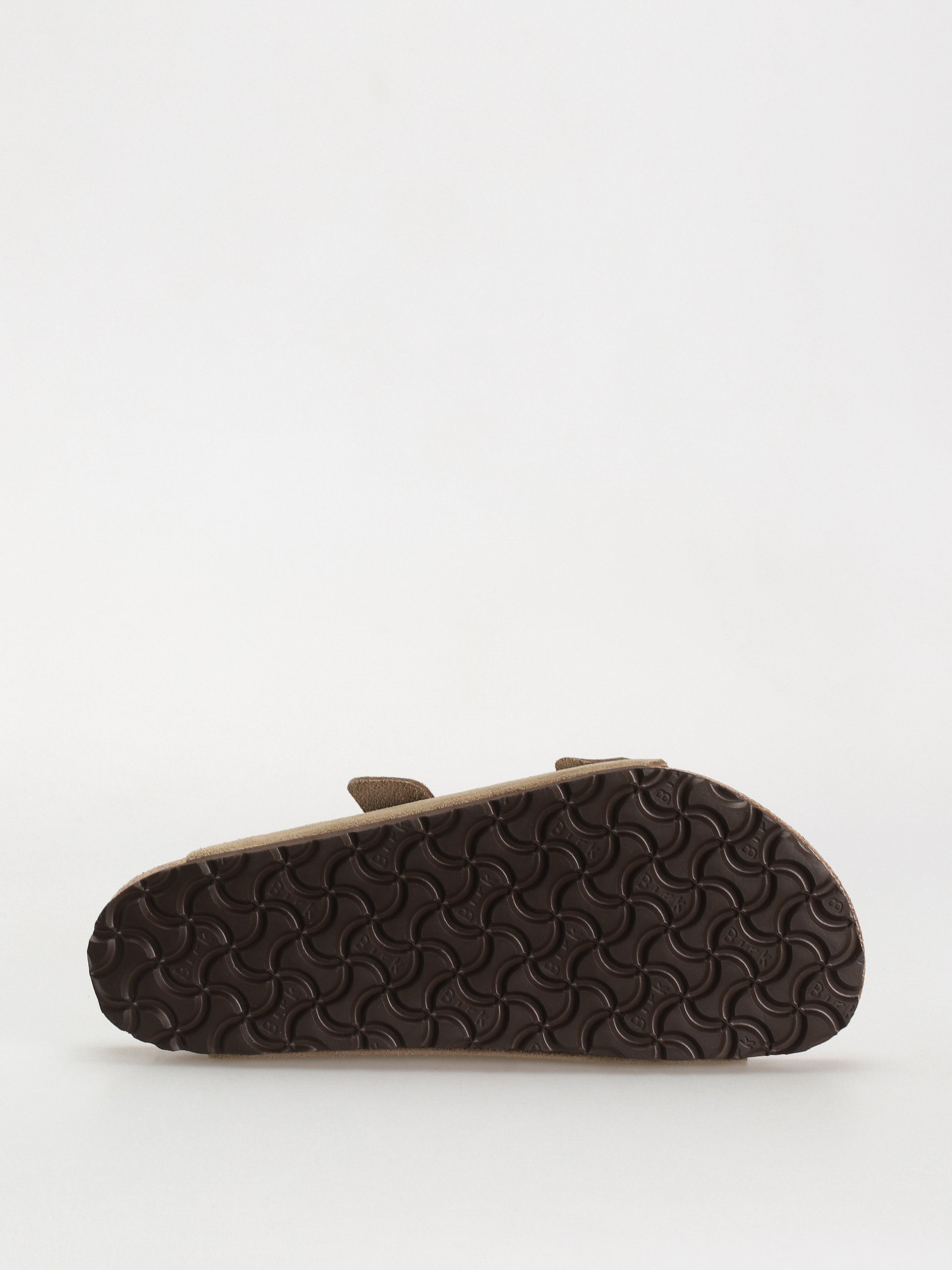 Šľapky Birkenstock Arizona Suede Leather Regular (taupe)