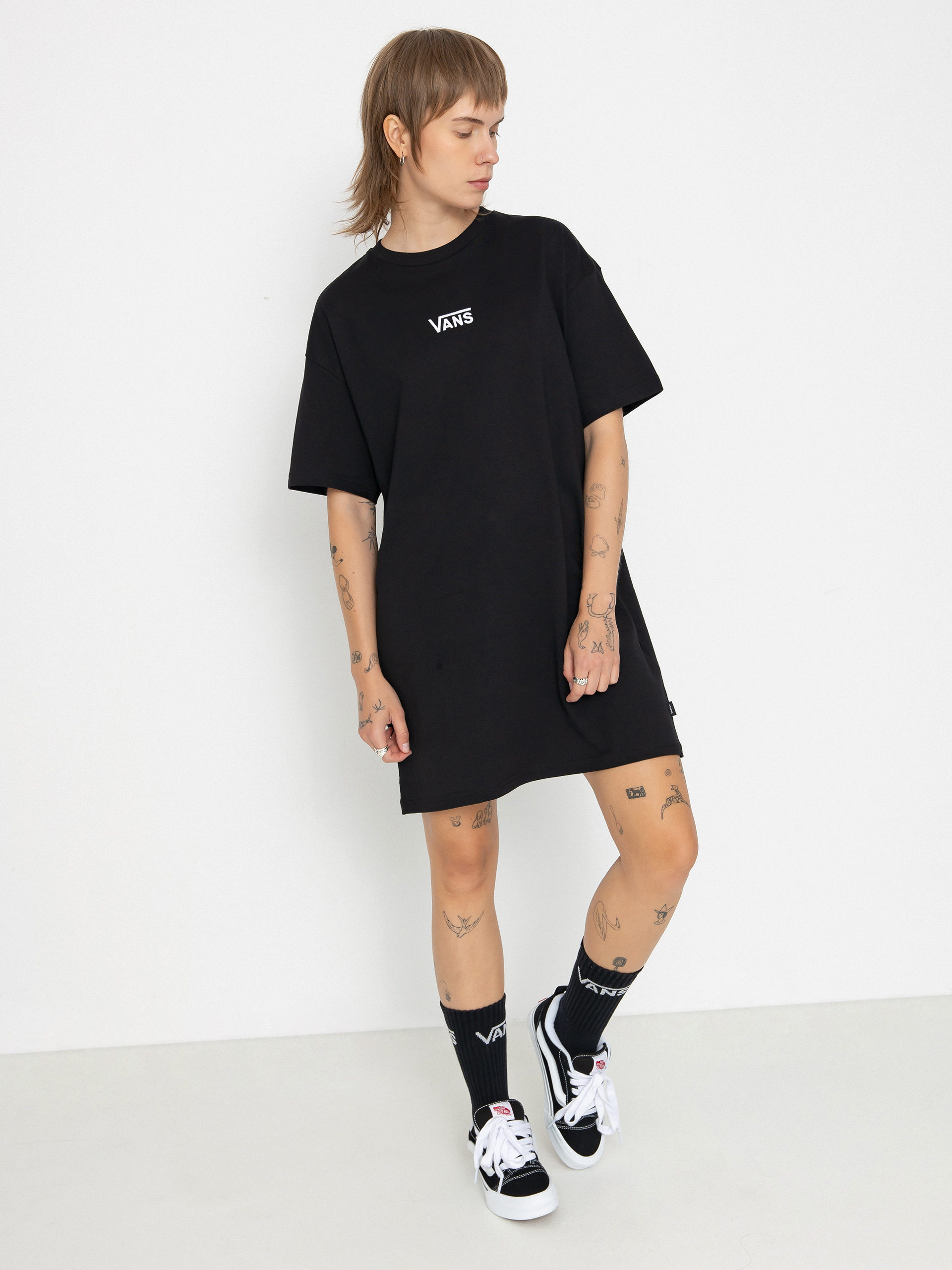 Šaty Vans Center Vee Wmn (black)