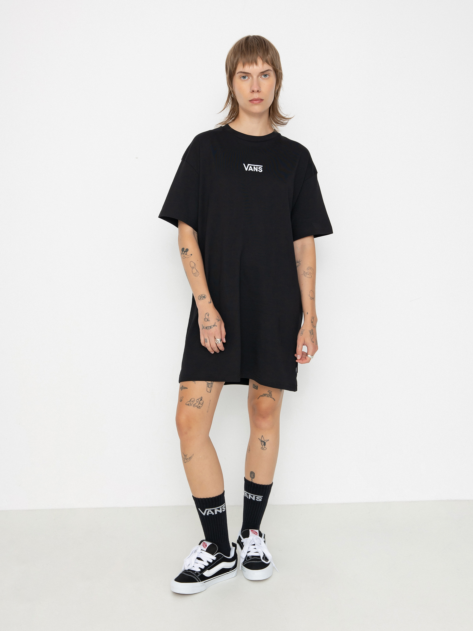 Šaty Vans Center Vee Wmn (black)