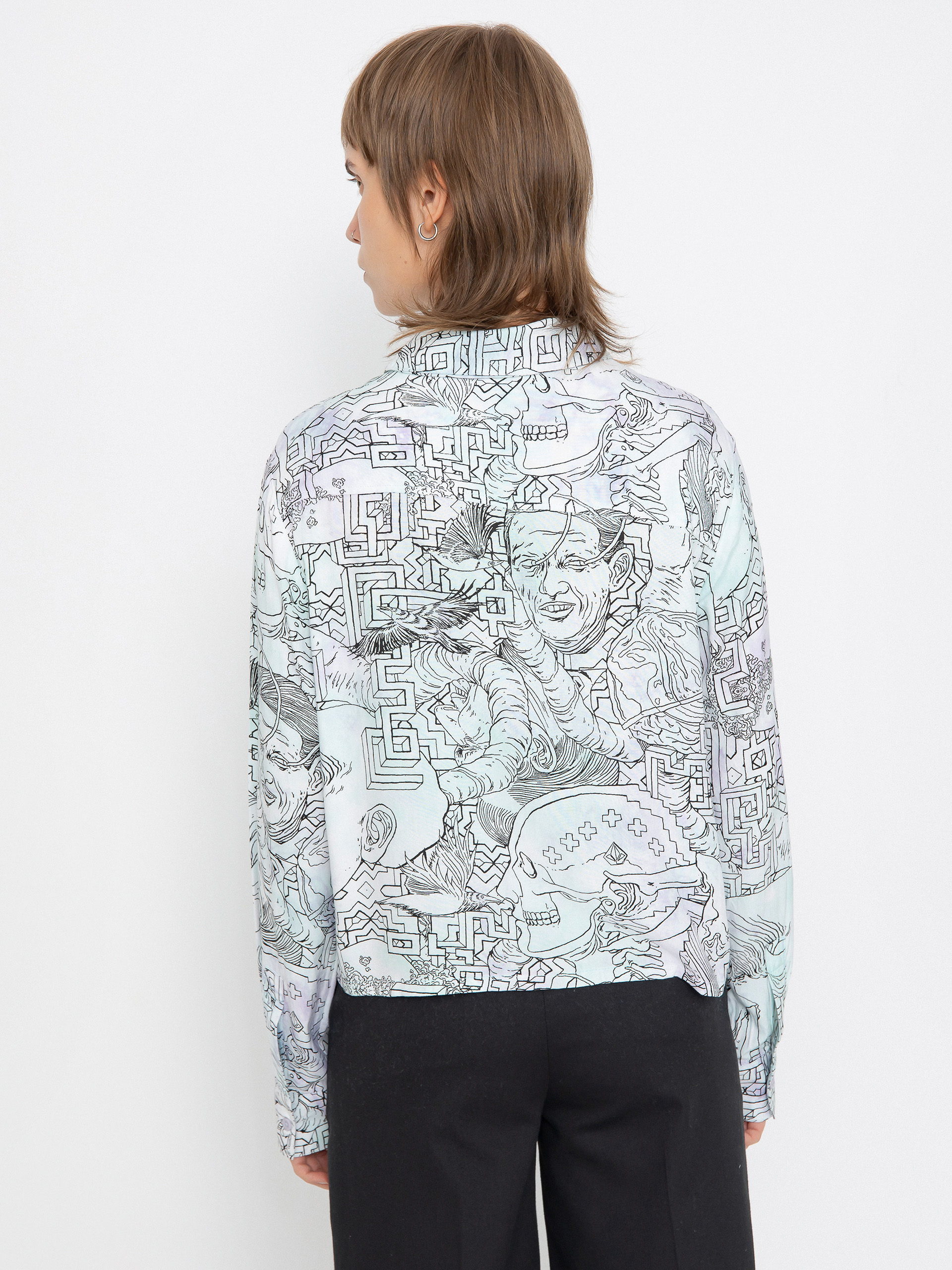 Košeľa Volcom Fa Ed Merlin Murray Ls Wmn (multi)