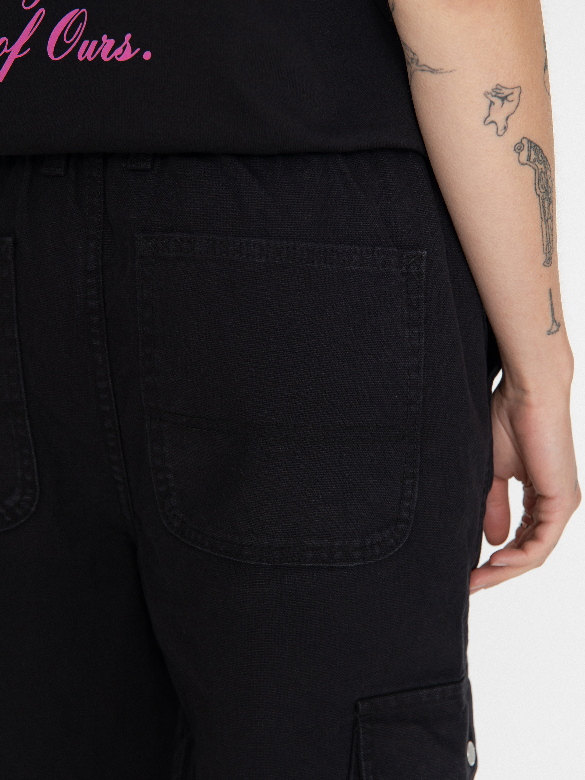 Nohavice Vans Sidewalk Wmn (black)