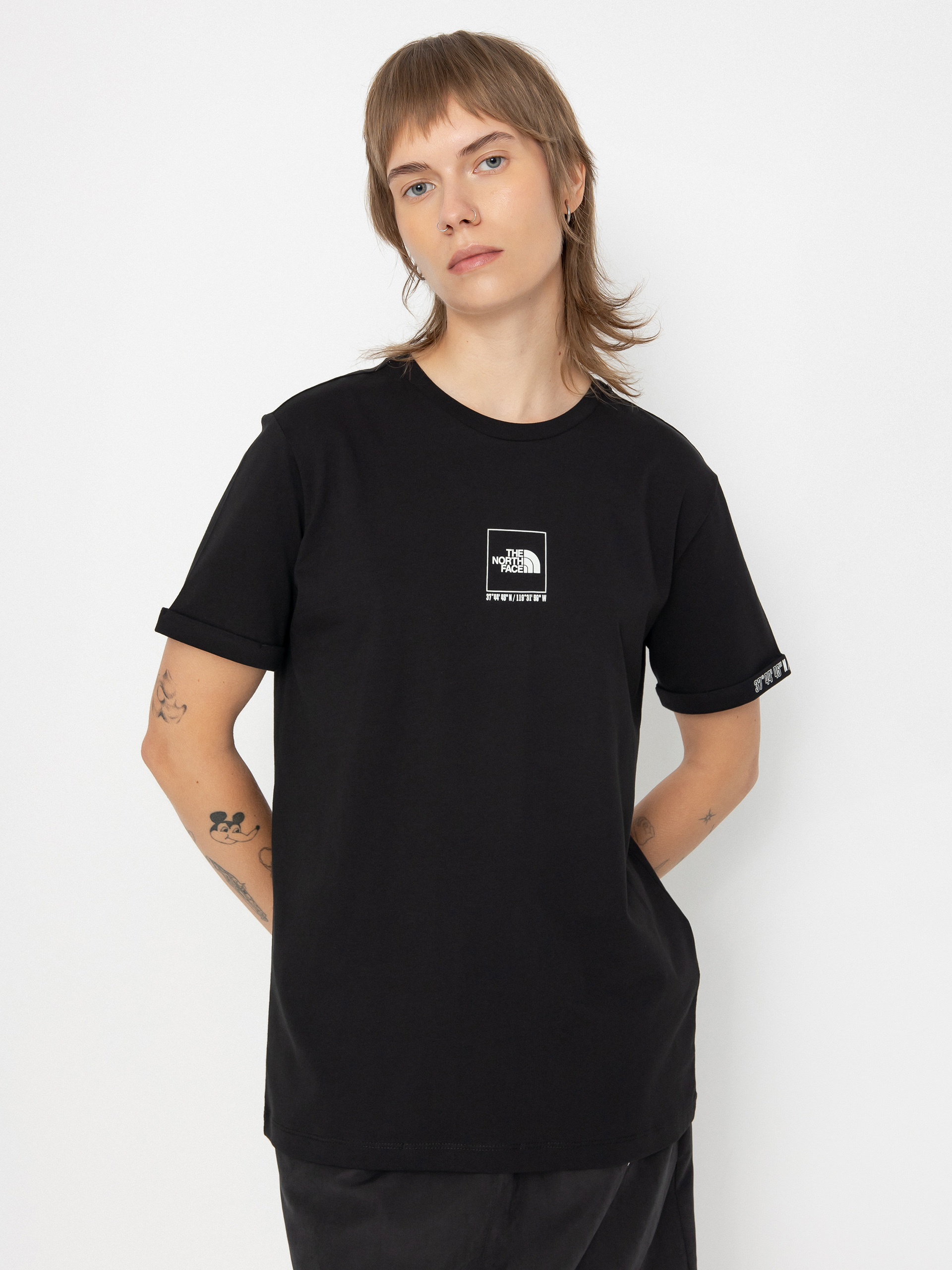 Tričko The North Face Coordinates Wmn (tnf black)