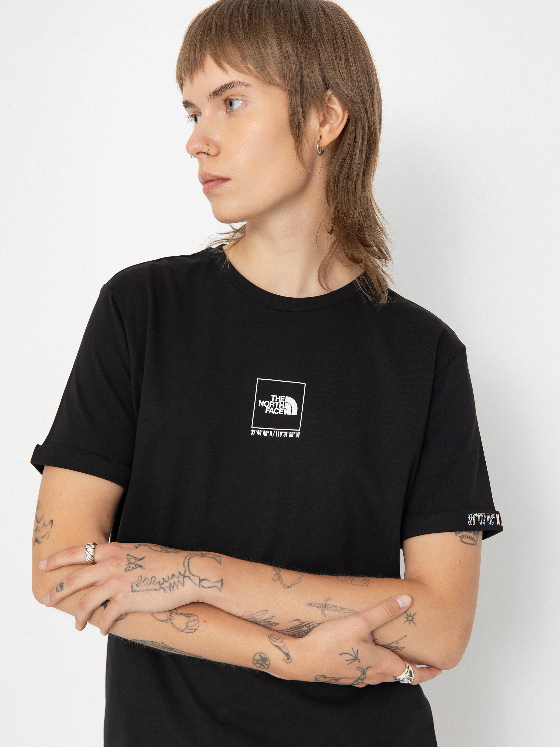 Tričko The North Face Coordinates Wmn (tnf black)