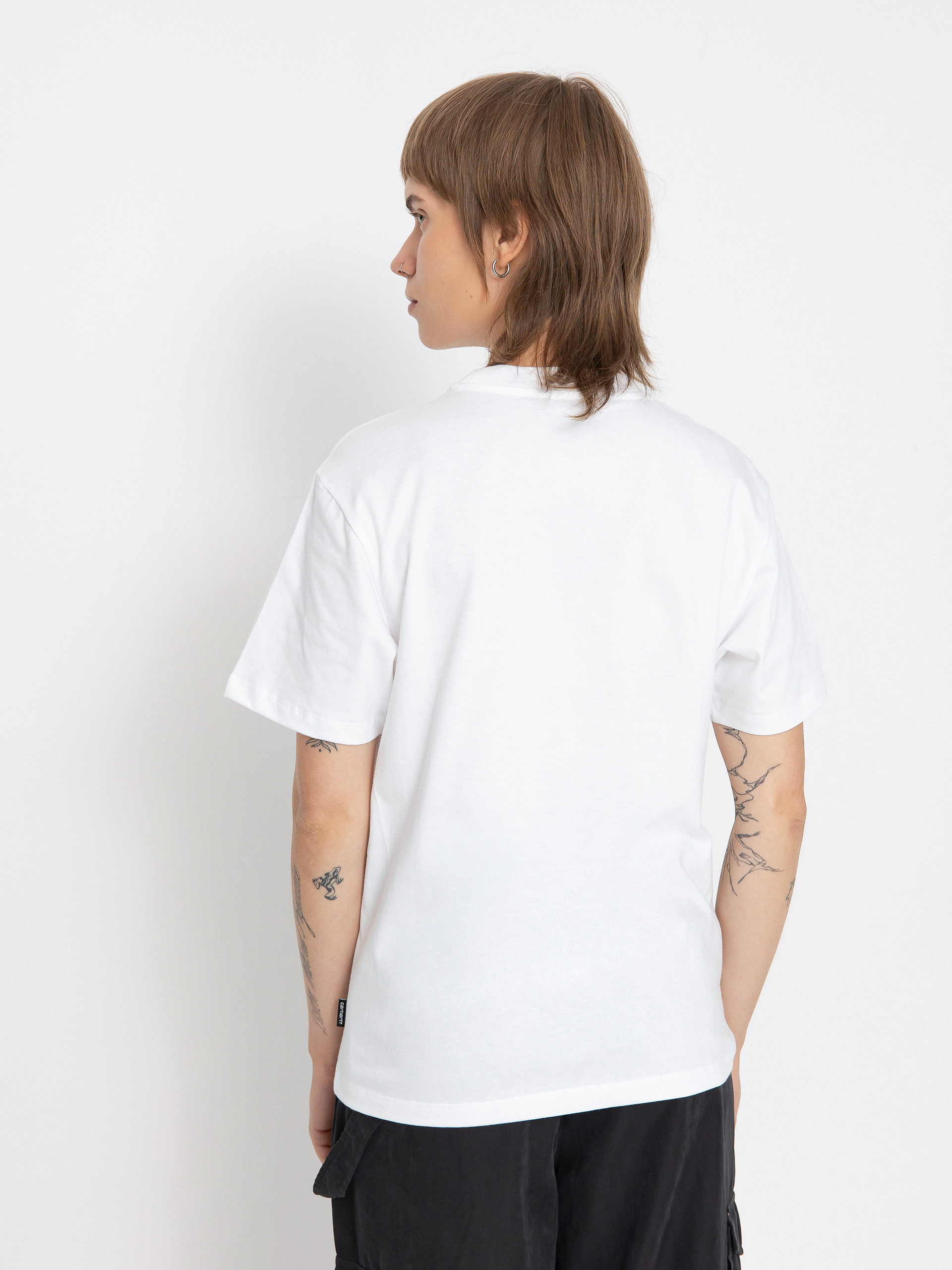 Tričko Carhartt WIP Heart Train Pocket Wmn (white)