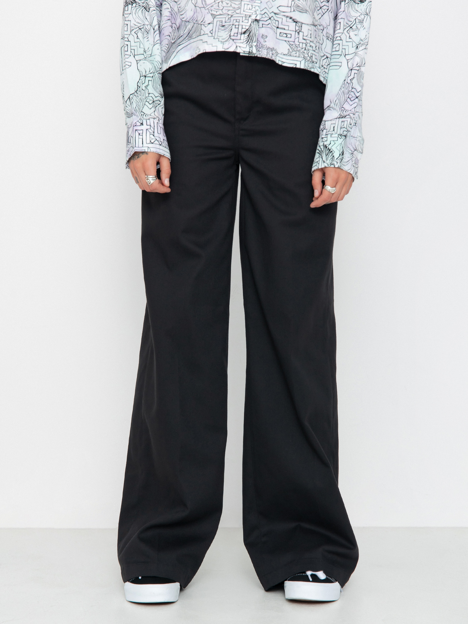 Nohavice Dickies Wide Leg Wmn (black)