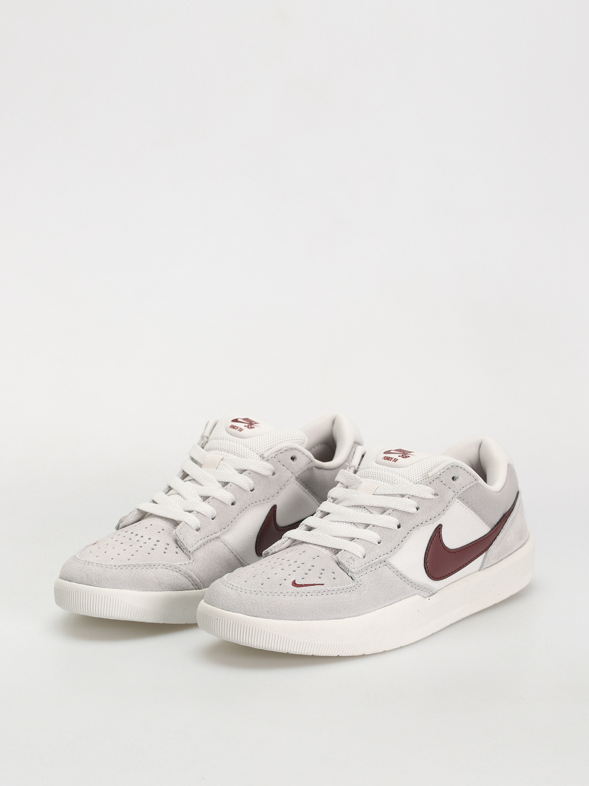 Topánky Nike SB Force 58 (platinum tint/dark team red wolf grey)