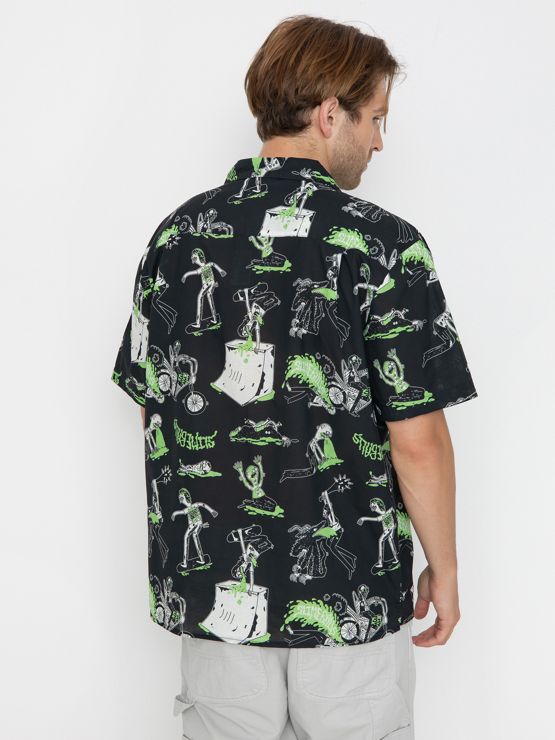 Košeľa Santa Cruz Scene Report (black)