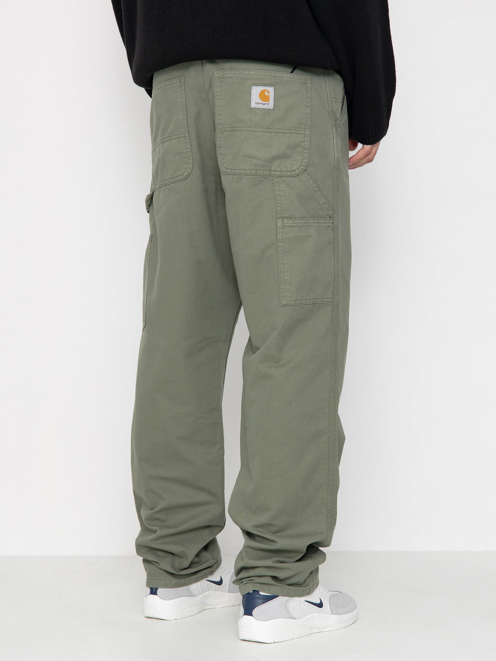 Nohavice Carhartt WIP Single Knee (park)